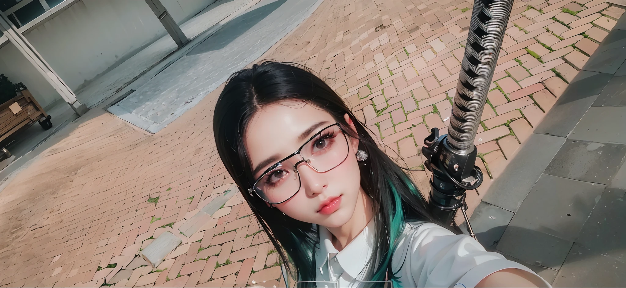 (8k, RAW photo, photorealistic:1.25) ,( lipgloss, eyelashes, gloss-face, glossy skin, best quality, ultra highres, depth of field, chromatic aberration, caustics, Broad lighting, natural shading,) looking at viewer with a serene and goddess-like happiness,