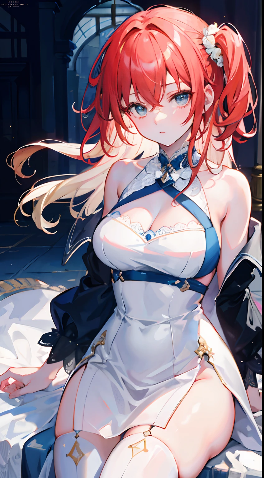 Best quality, Masterpiece, 1girll, full bodyesbian, An extremely delicate and beautiful girl, 8K wallpaper, Beautiful detailed eyes, beautiful detailed glow, Cinematic lighting
