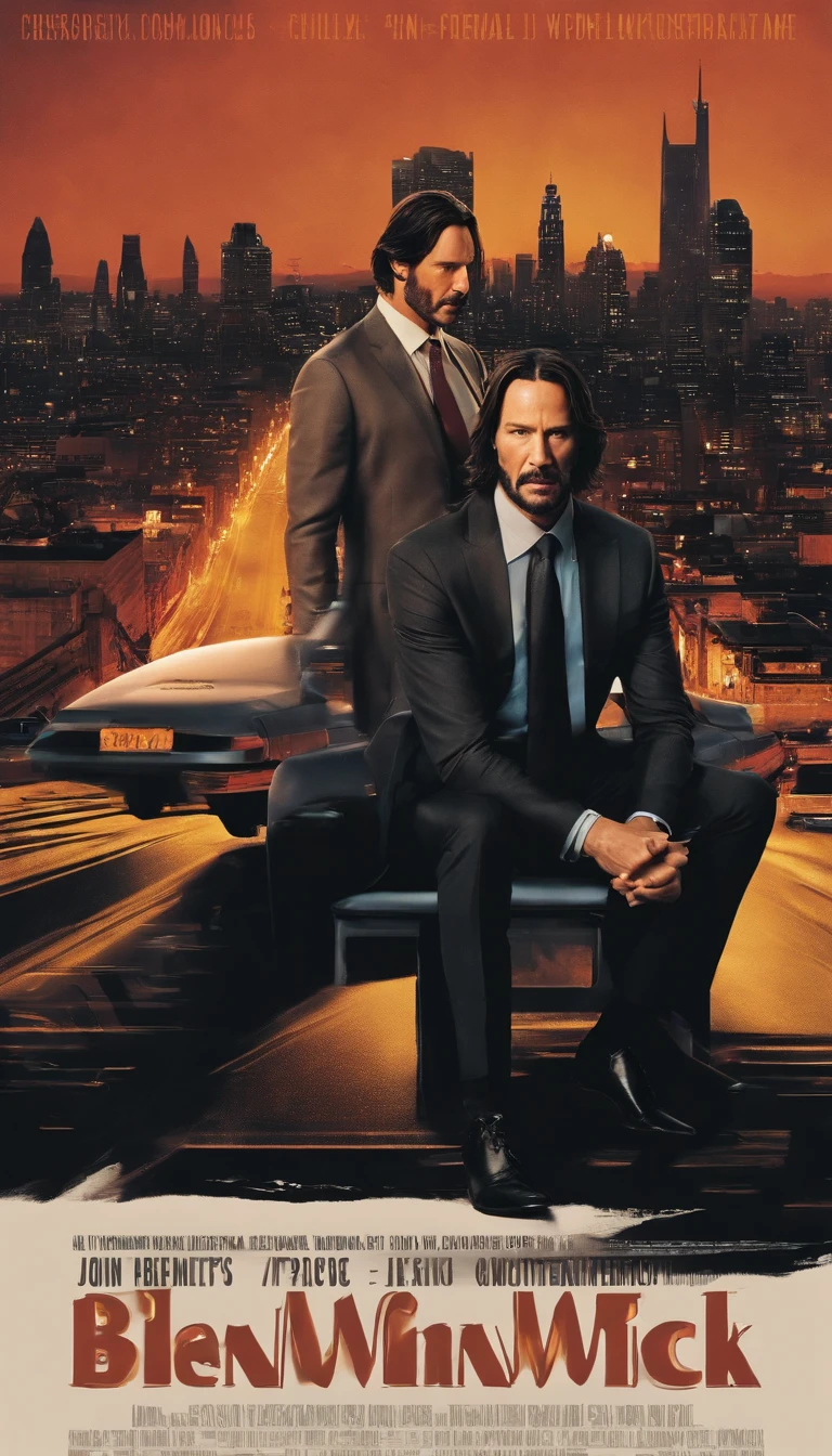 /imagine prompt: color photo of John Wick in a cyberpunk cibernético setting
John Wick, a legendary assassin, stands in the center of the frame, his intense gaze piercing through the camera lens. His chiseled face reveals a hardened determination, accentuated by the subtle stubble on his jawline. The light reflects off his slicked-back black hair, adding a touch of sophistication to his rugged appearance.
Dressed in a sleek, form-fitting black leather suit, John Wick exudes an aura of silent power. The suit is adorned with intricate cybernetic enhancements, glowing with a vibrant neon blue hue. These enhancements, seamlessly integrated into his body, enhance his reflexes and physical abilities, making him an even deadlier force to reckon with.
Surrounding John Wick is a dystopian cyberpunk cityscape. Tall skyscrapers stretch towards the heavens, their gleaming glass facades reflecting the neon lights that illuminate the night. The streets below are teeming with activity, filled with bustling crowds, hovering drones, and holographic advertisements that flicker with vibrant colors.
The atmosphere is thick with tension and suspense, as if the city itself holds its breath in anticipation of the impending chaos. The air is tinged with a mix of industrial fumes and the scent of rain-soaked asphalt, creating an otherworldly ambiance that permeates the scene.
Captured through the lens of a vintage film camera, the photo radiates a sense of nostalgia, reminiscent of a bygone era. The camera, a classic Leica M6, coupled with a 50mm f/1.4 lens, adds a timeless quality to the image. The film used is a high-contrast color slide film, intensifying the vibrant colors of the neon lights and accentuating the shadows that dance across John Wick's face.
In a unique collaboration that transcends boundaries, the photo embodies the distinct styles of various artists. The directing prowess of Christopher Nolan, known for his dark and atmospheric films, merges with the visionary cine