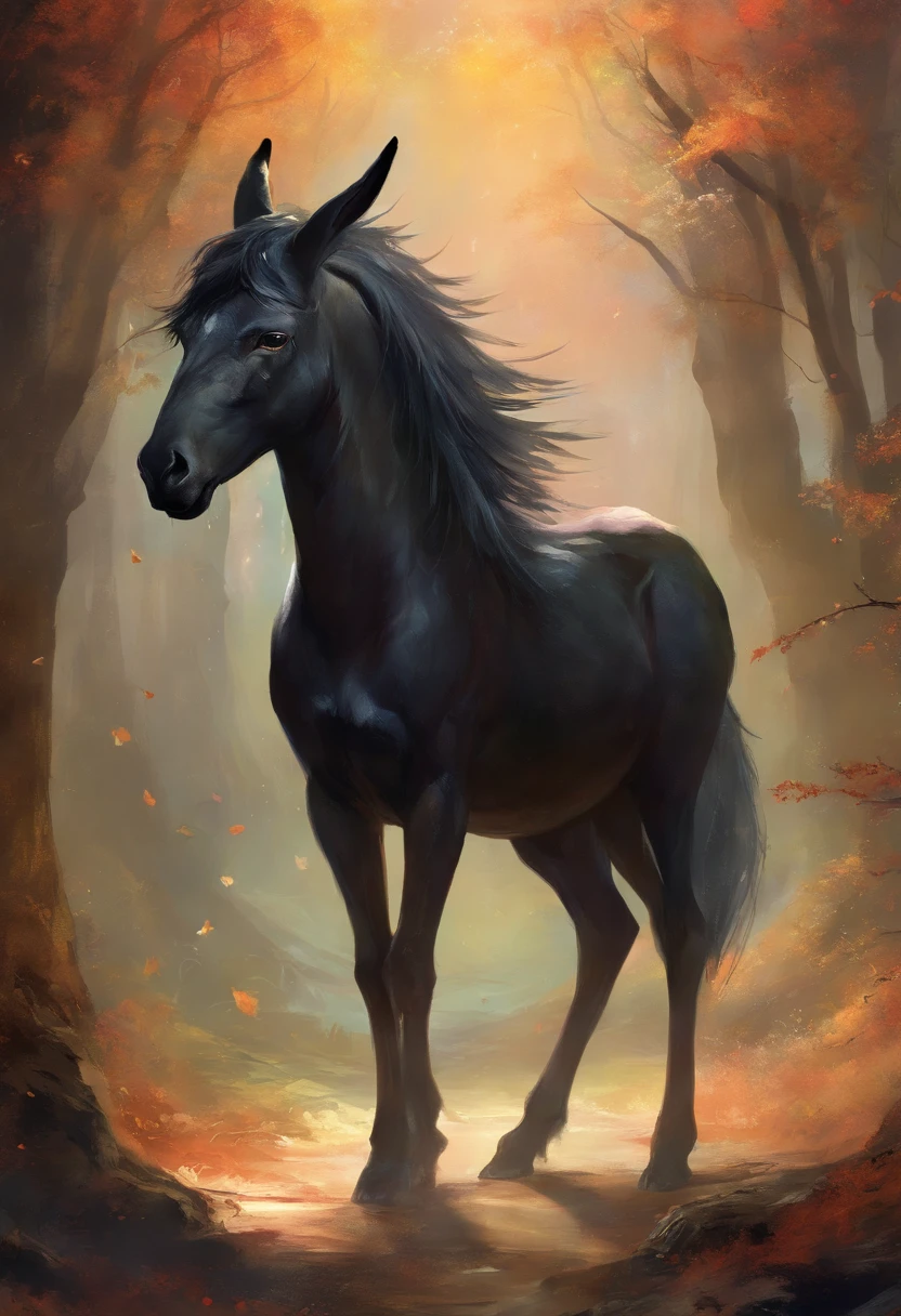 Black donkey magic evil cursed