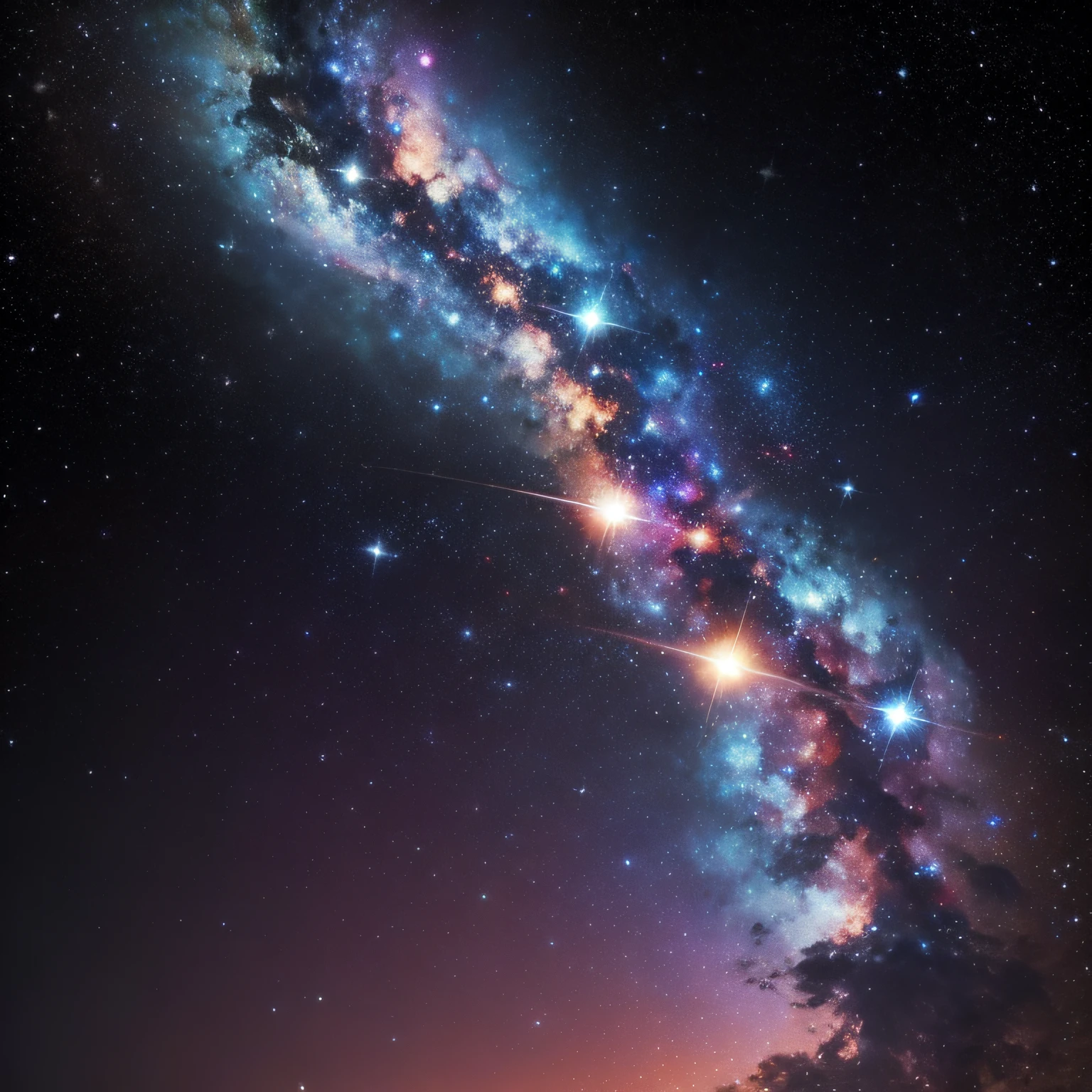 galaxy, cosmo, outer space, estrelas