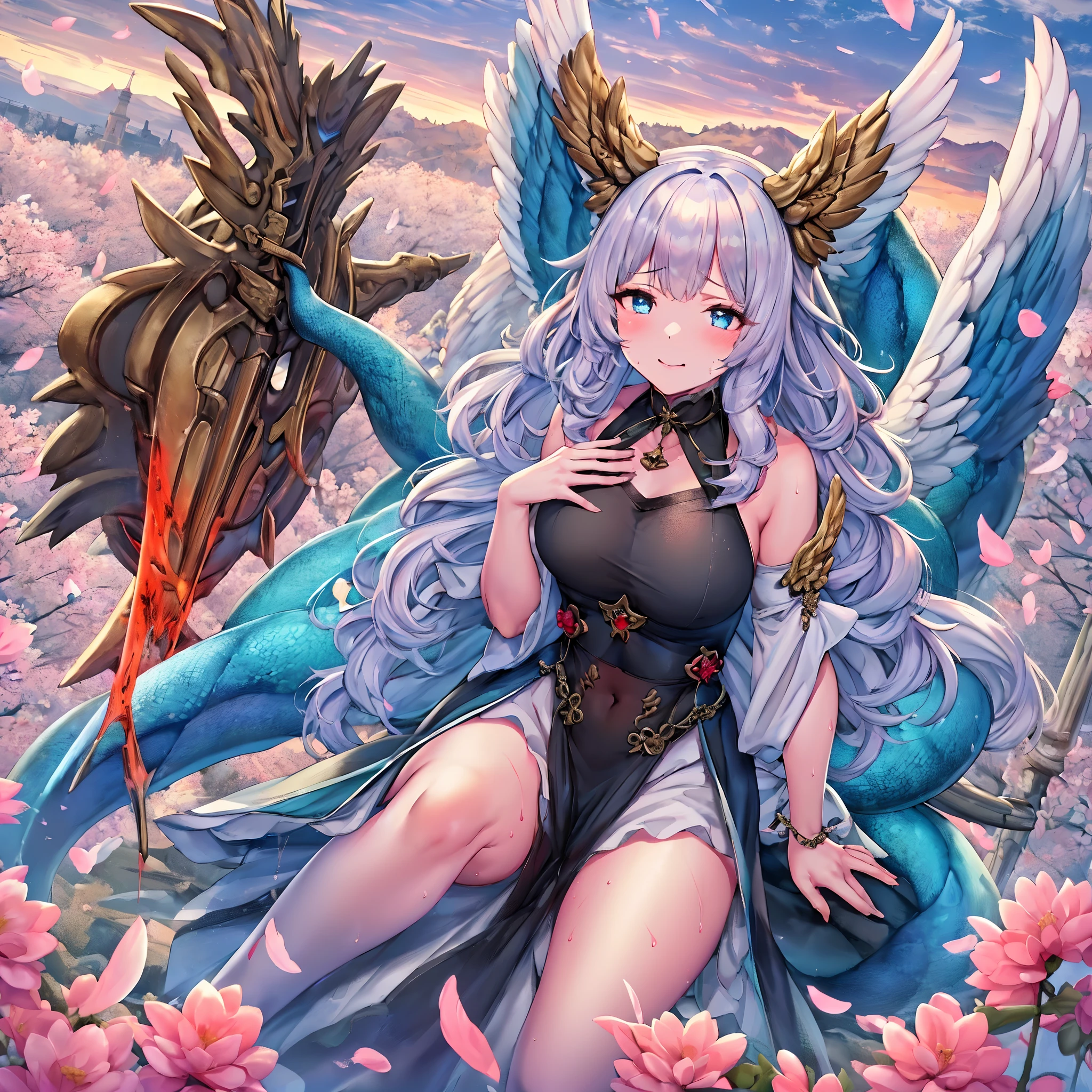 Top quality. ((Japan anime style)) Angelic girl. Feathered. A world of swords and sorcery. Underwear. All fours. Protruding buttocks. --auto --s2