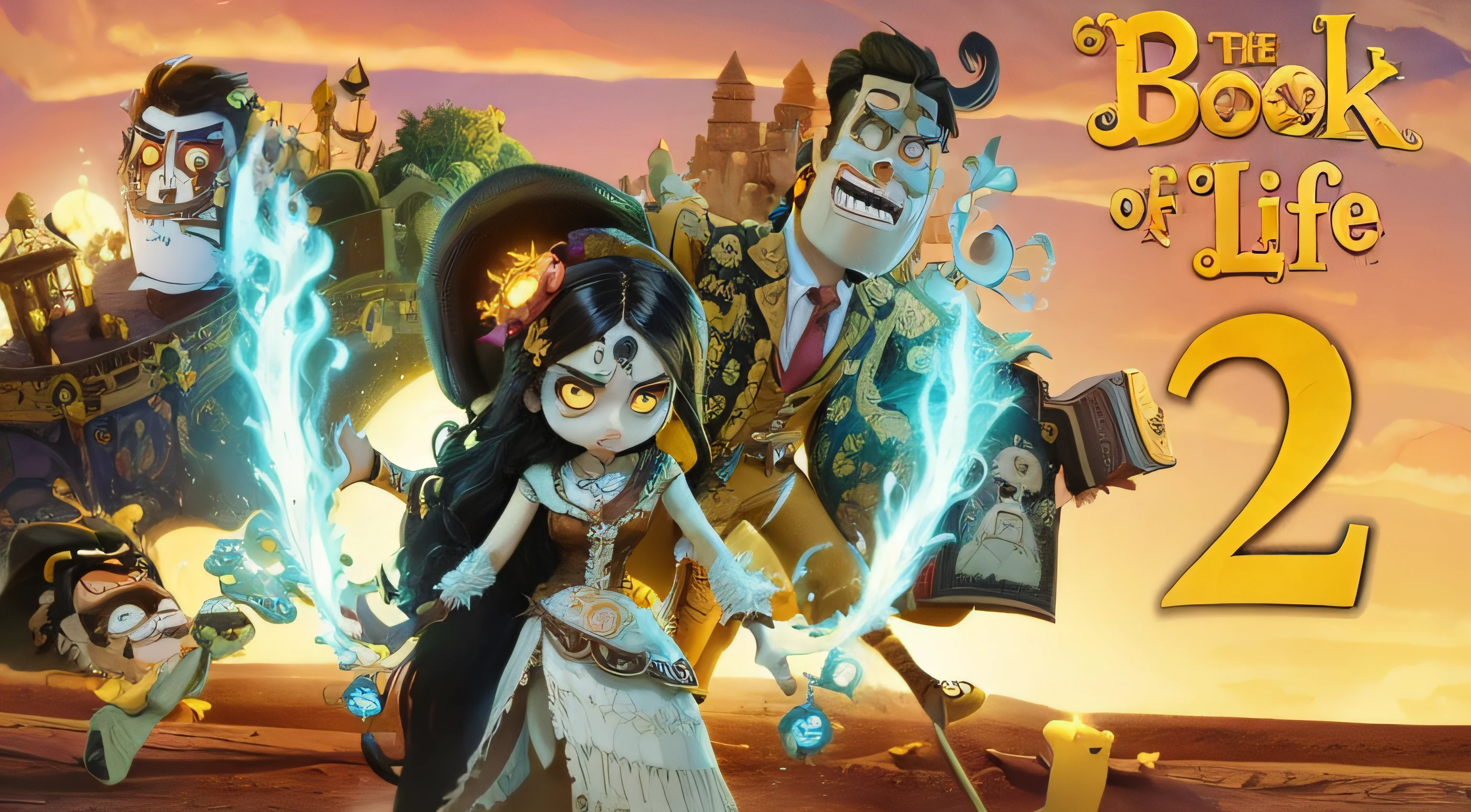 The Book of Life movie, animation