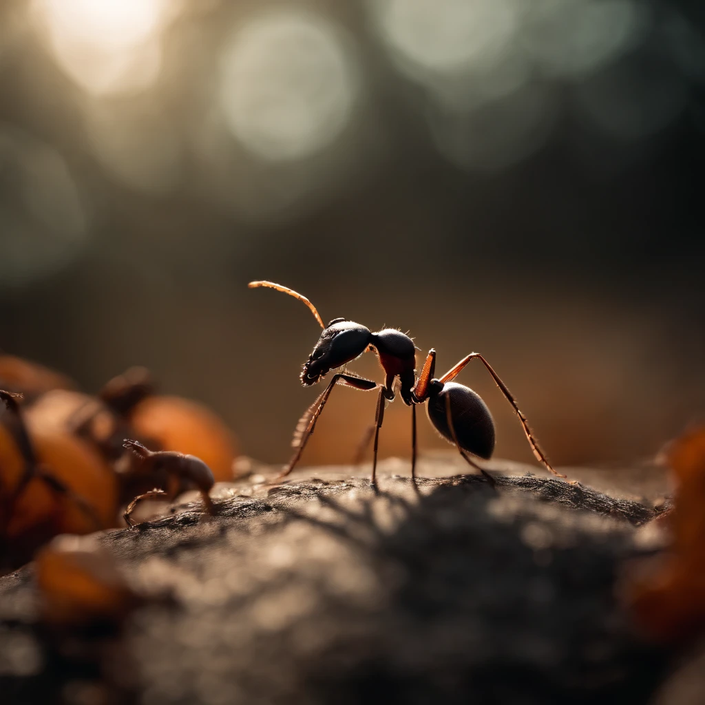 an ant in Halloween