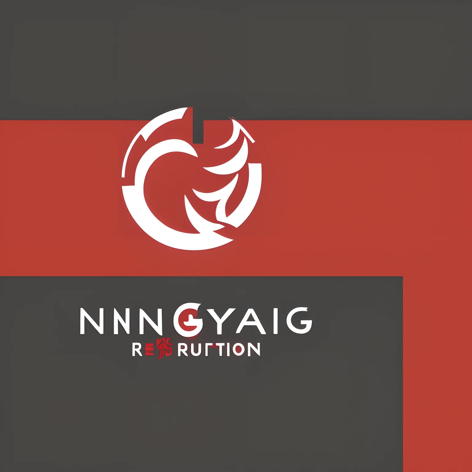 Logo design,Simple,Add elements of the Red Revolution,Red is the main color, White is used as a secondary color,Add a catering element,The trade name is Ninggang