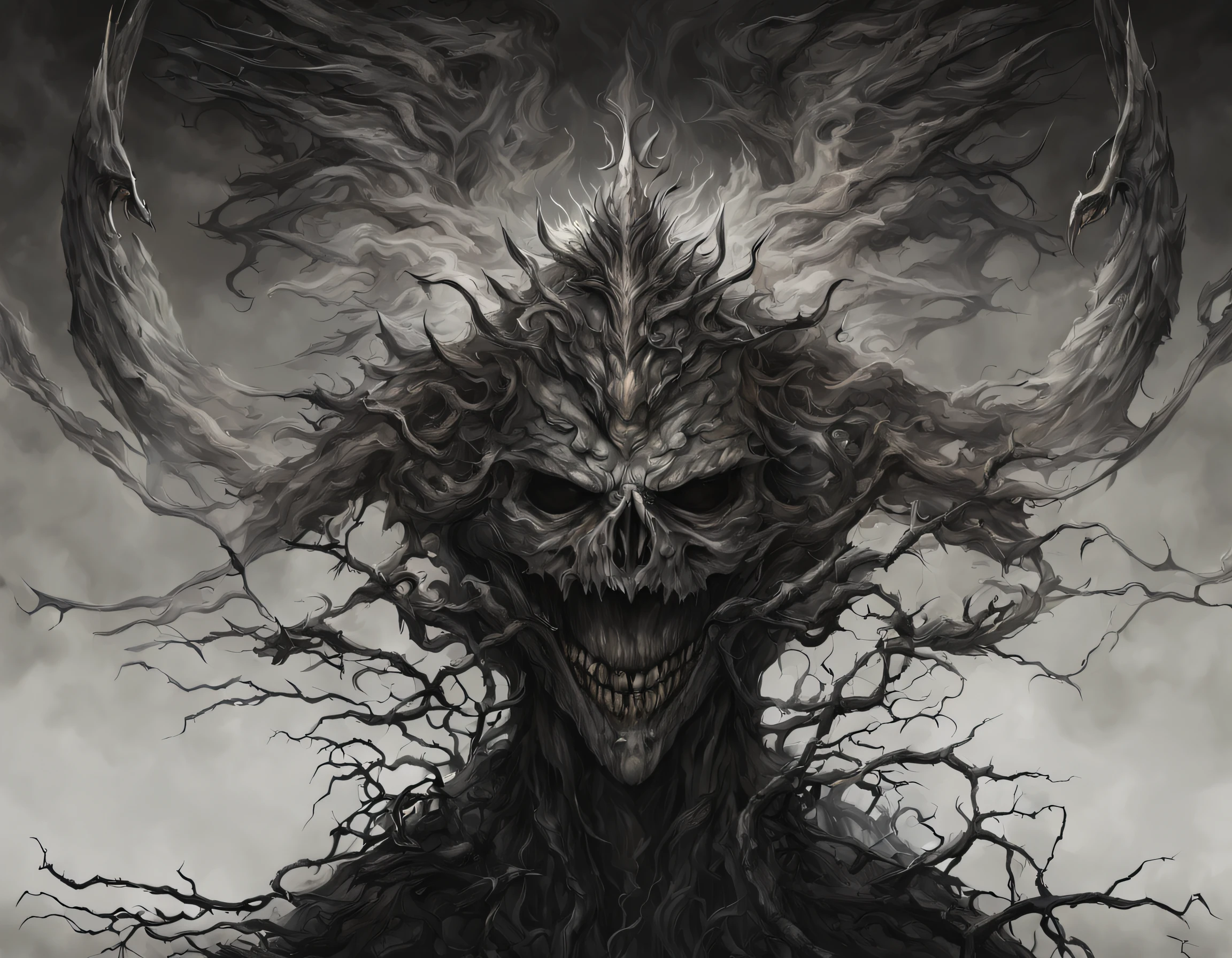 best quality,alto,Physically-based rendering,ultra-detalhado,profissional,retrato,horror,Escuro,Esquerda,assustador,Assombrando,seven fallen angels chained in Hades,Macabre scenery,demonic atmosphere,sombras sinistras,Gloomy Illumination,mystical smoke,Agourento,Ethereal,grotesco,Distorted numbers,tormento infernal,sofrimento sem fim,Perpetual Darkness,asas quebradas,olhos irritados,pale skin,Almas atormentadas,Contorcendo-se em agonia,cadeias densas,Epic Battle,choros desesperados,Almas indefesas,Imprisoned in darkness,Castigo sem fim,cursed existence,ligados por cadeias infernais,Spectral Spirits,Miserable Beings,doom and gloom