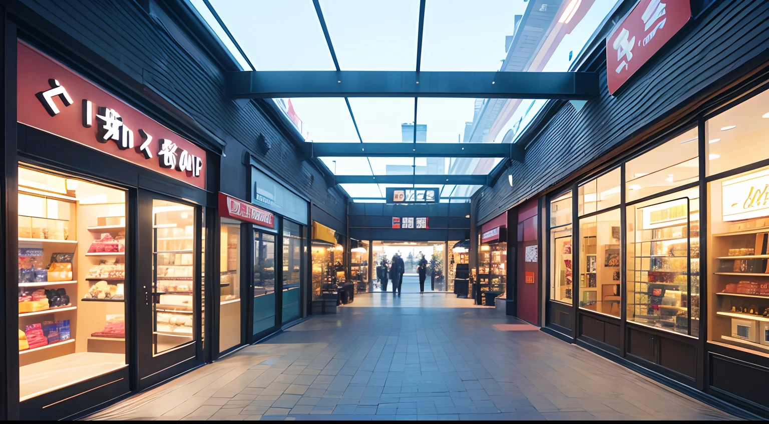 Show icons or photos of different stores,to highlight opportunities they can collaborate by opening an online store。