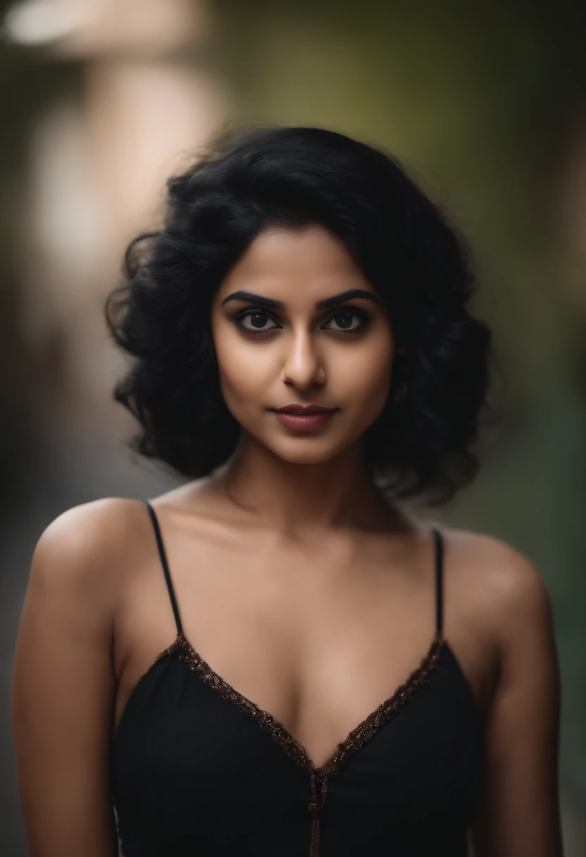 indian girl, 24 years old, cat suit, black hair, slim, sexy
