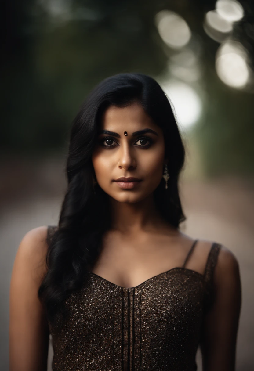 indian girl, 24 years old, cat suit, black hair, slim, sexy
