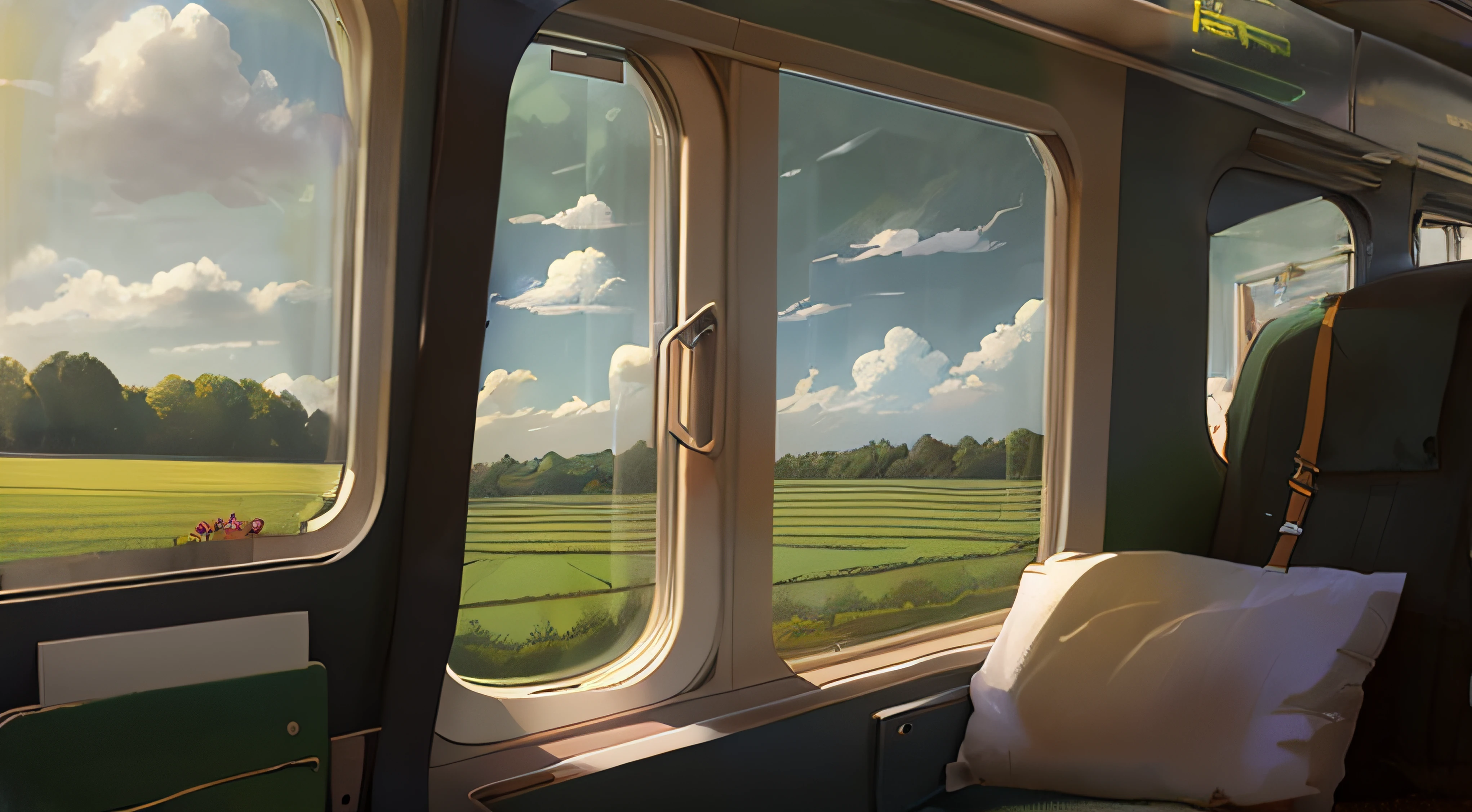 train window