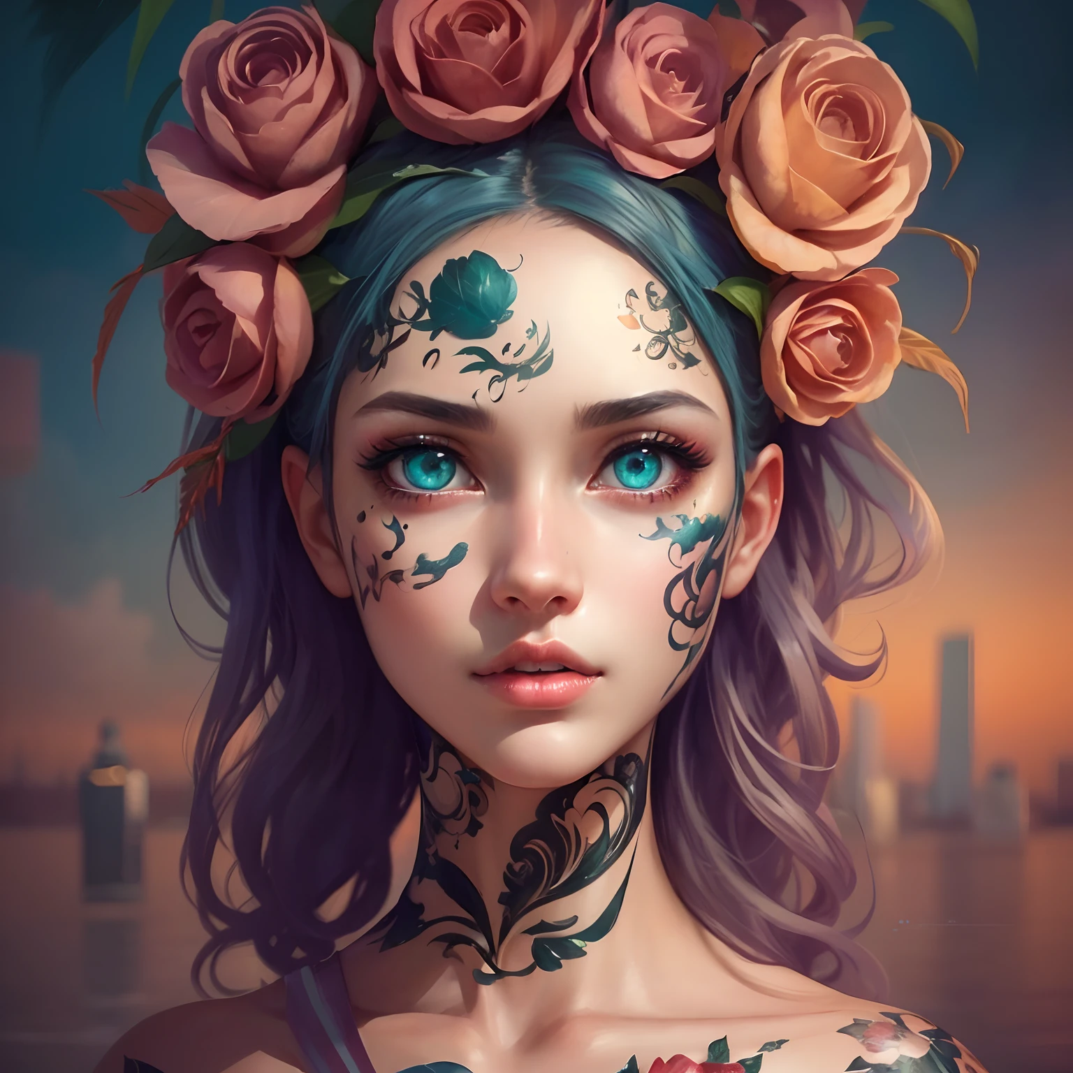 8k, realistic, ultra quality, beatiful girl, Stern anime girl, (Highest Quality, Amazing Details:1.25), cinematic lighting, unique, high-quality, ultra detailed eyes, ultra detailed face, ultra detailed lips, ultra detailed lipstick, ultra detailed makeup, 18 years girl,