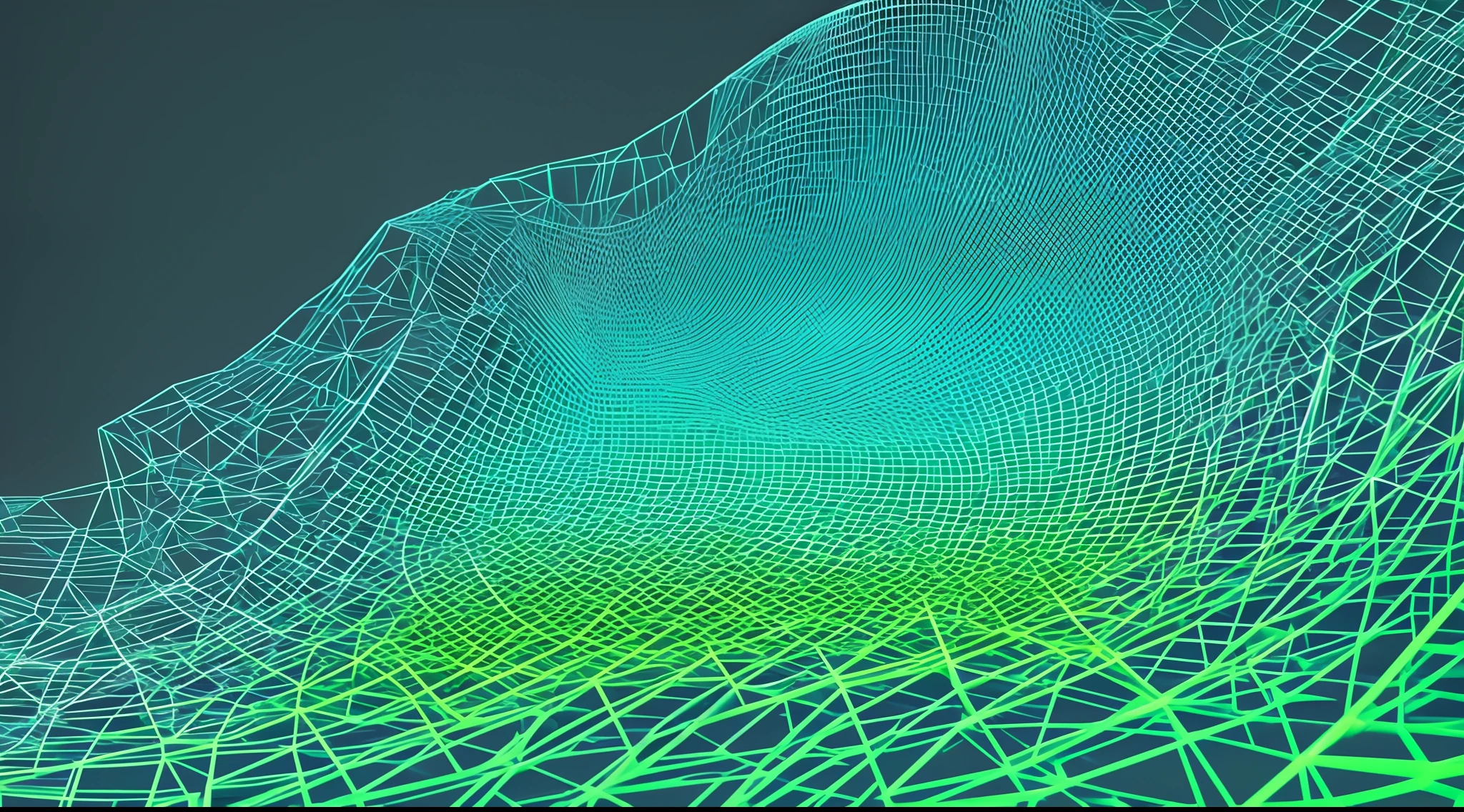 Engaging 3D visualization featuring stunning graphs、glinting
