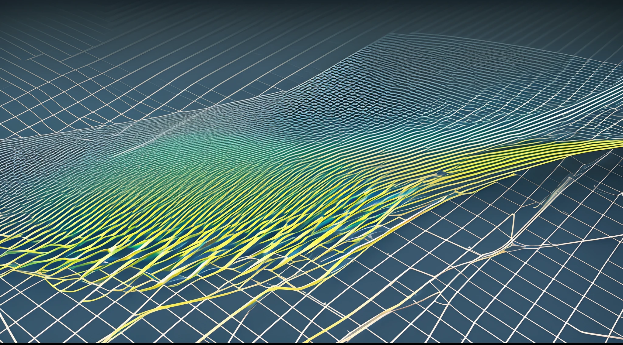 Engaging 3D visualization featuring stunning graphs、glinting