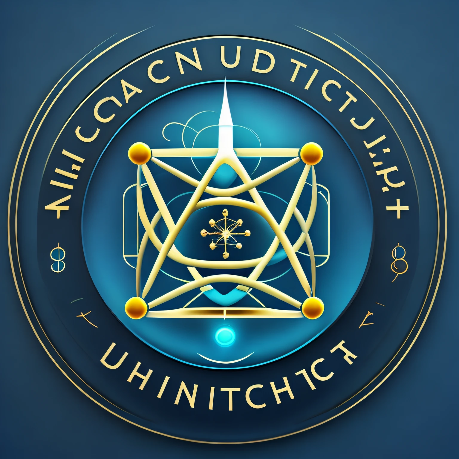 Emblem of Dalian University of Technology,test tubes,Atomic structure of chemical elements,Connected devices,logo,Simple