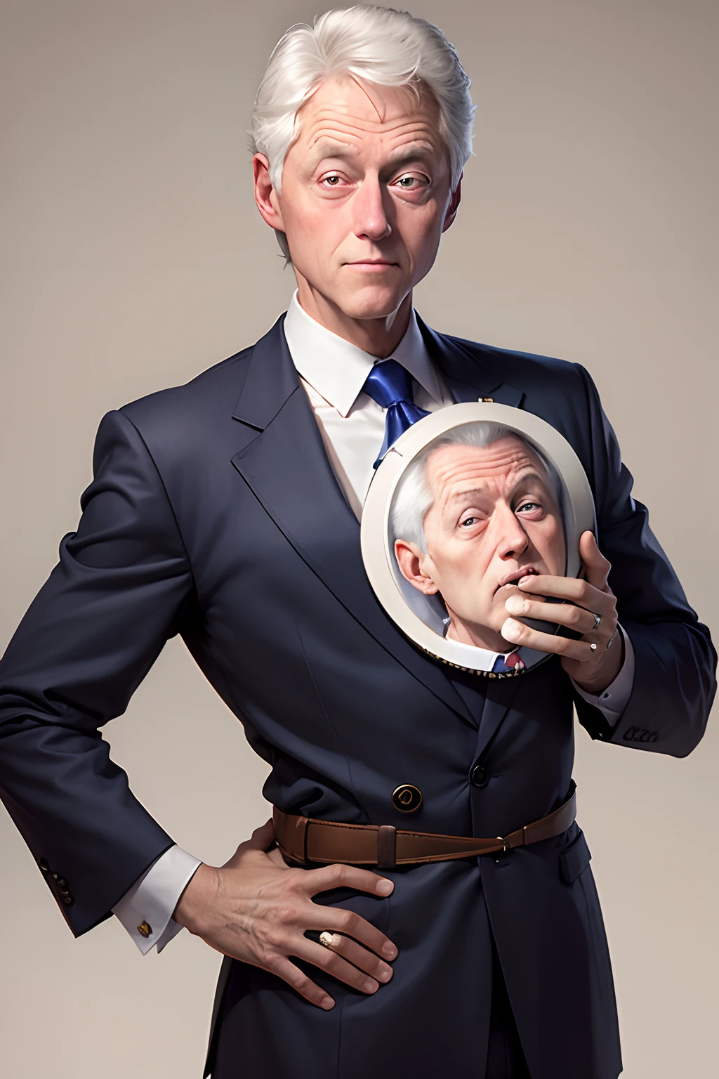 Bill Clinton regular eyes