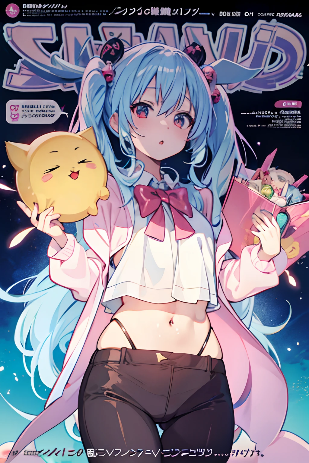Anime magazine, hentai,