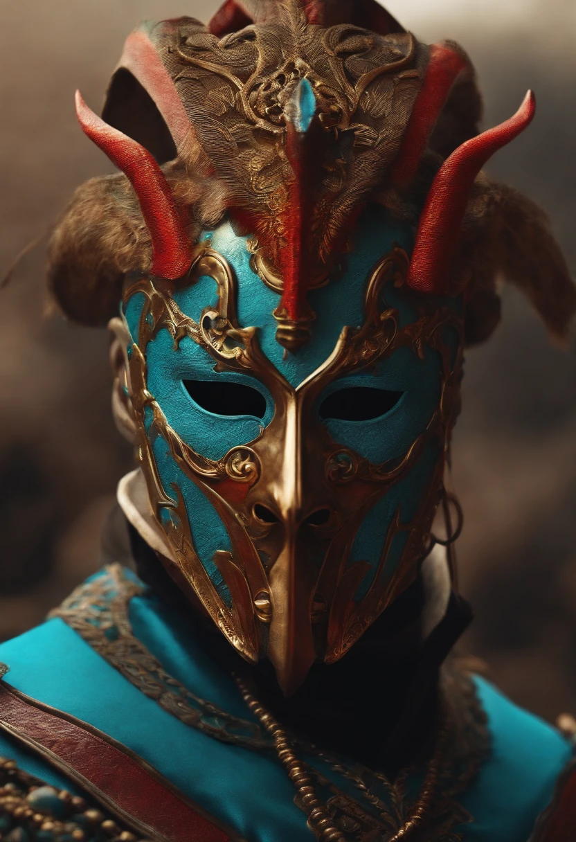 Man killer with mask