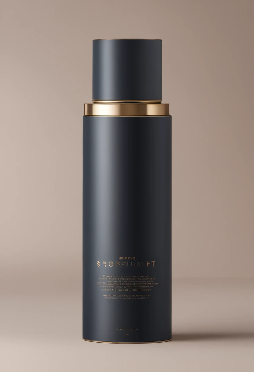 Tablet bottle packaging,Matte coating,A sense of sophistication,Atmospheric design concept,Highlight a sense of well-being