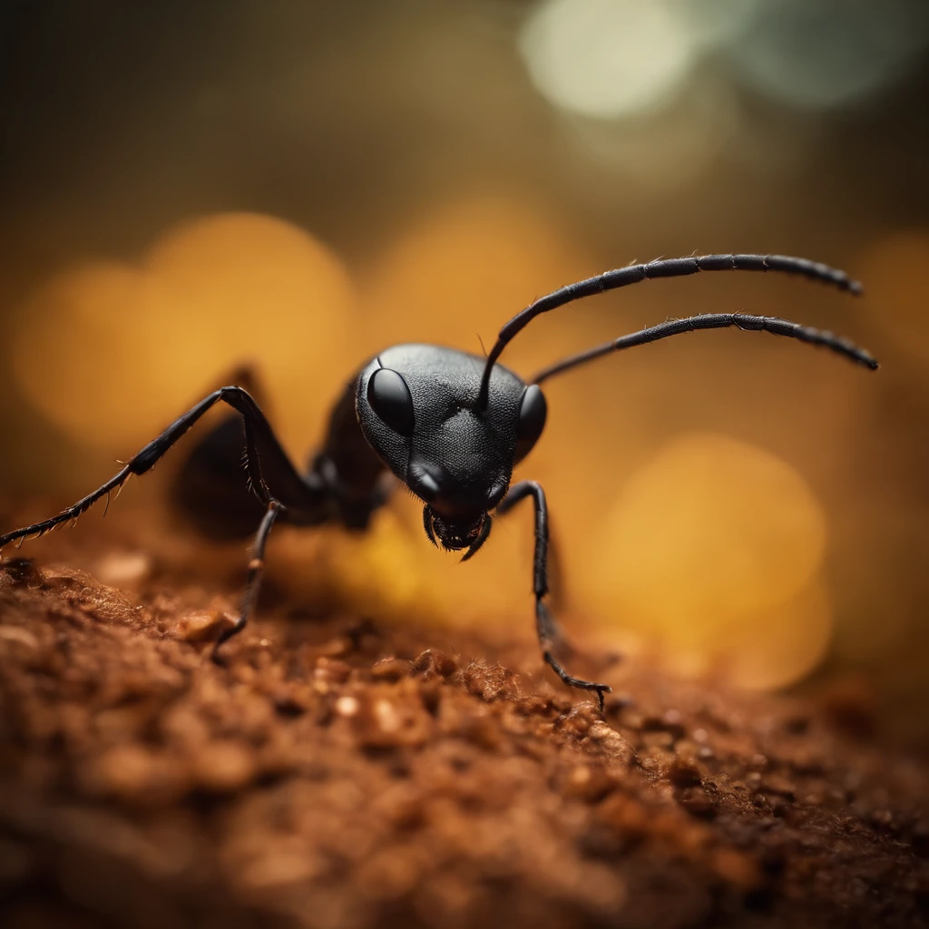 an ant in Halloweenday