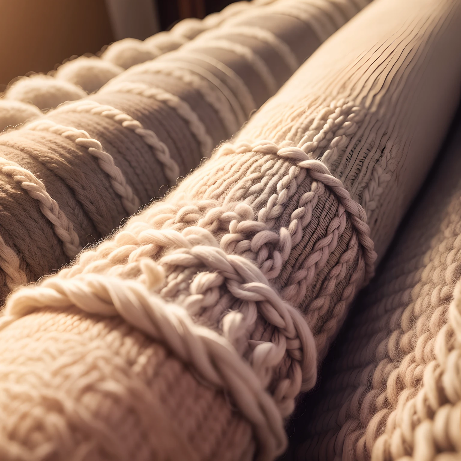 wool knitted fabric