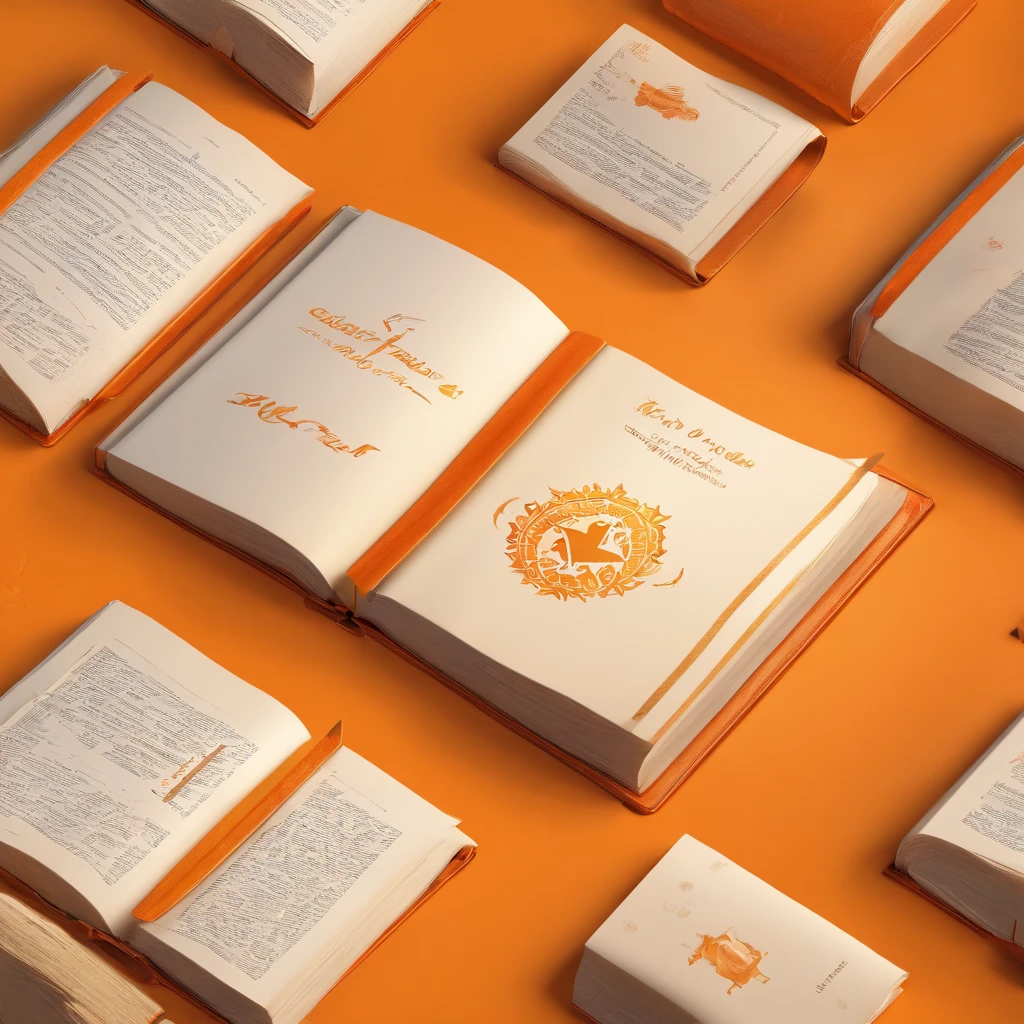 An illustration of LOGOh a bible, book, orange color, and a cross. (best quality,4k,8k,highres,masterpiece:1.2),ultra-detailed,(realistic,photorealistic,photo-realistic:1.37),HDR,UHD,studio lighting,ultra-fine painting,sharp focus,physically-based rendering,extreme detail description,professional,vivid colors,bokeh,icons,illustration,religion,bible,book,orange color,cross,spiritual,meaningful,abstract,light and shadow,depth and texture --auto
