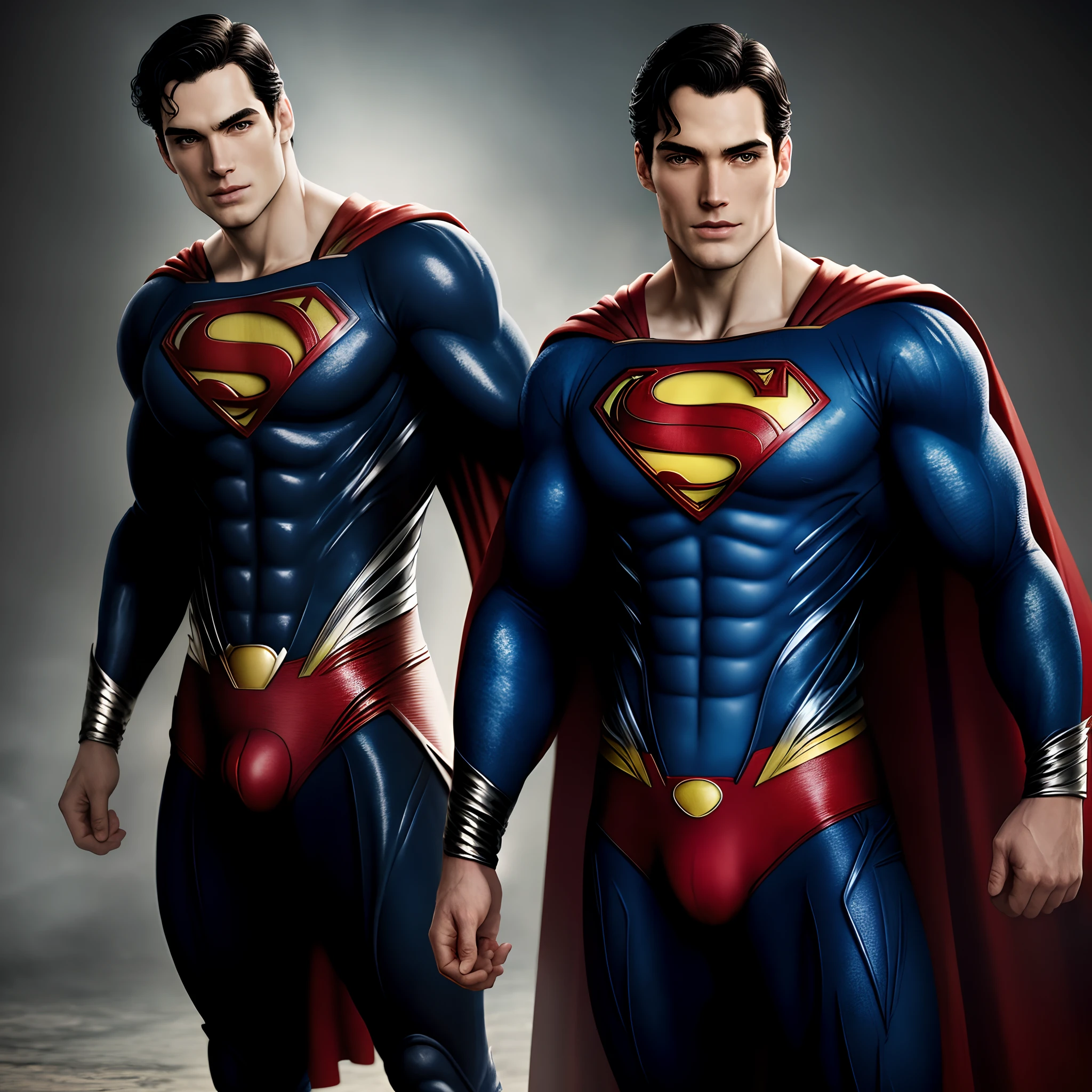 Superman naked