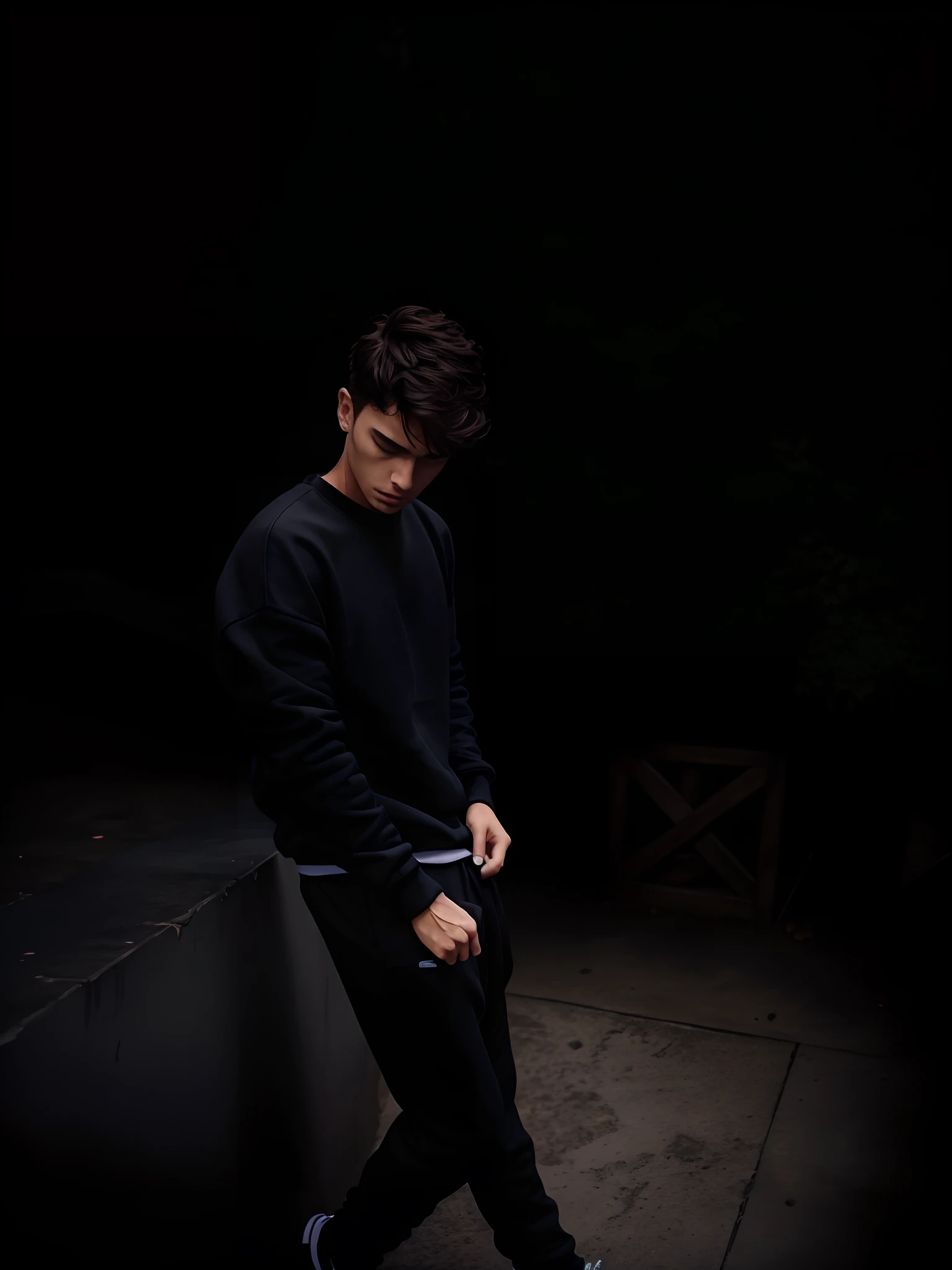 Black colour sweatshirt