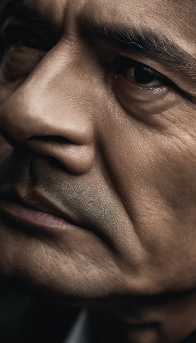 A middle-aged handsome modern poet，Asia face，Side close-up，erudite，Melancholy deep eyes