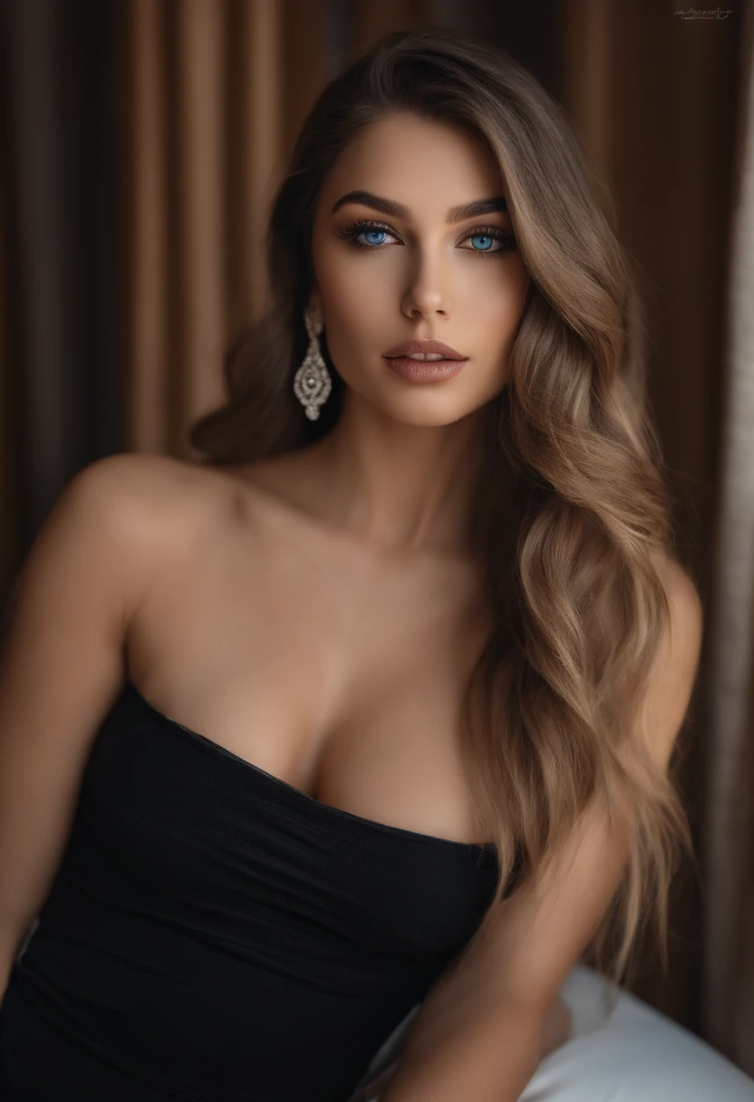 Arafed woman completely , Sexy girl with very blue eyes, ultra realist, Meticulously detailed, Portrait Sophie Mudd, Regard Lana Rohades, cheveux bruns et de grands yeux, selfie of a young woman, Dubai Eyes, Abella Danger, sans maquillage, maquillage naturel, Looking directly at the camera with desire, Visage avec Artgram, Maquillage subtil, Superbe photo a la salle de sport en mettant en avant son fessier, Medium to large bust