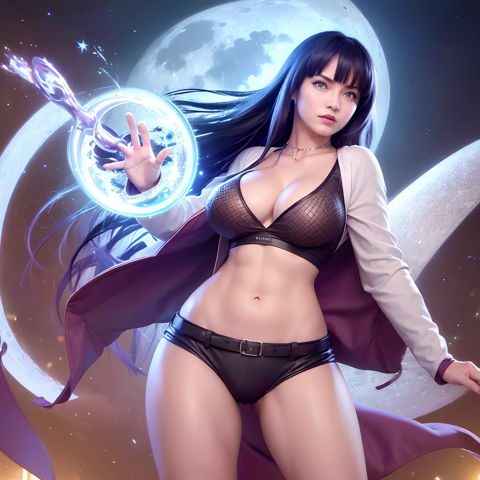 (best quality,4k,8k,highres,masterpiece:1.2),ultra-detailed,(realistic,photorealistic,photo-realistic:1.37),Sailor Moon,powerful magical girls,beautiful detailed eyes and face,colorful costumes,fighting evil,vibrant backgrounds,happy and determined expressions,majestic poses,moonlit nights,sparkling tiaras and brooches,breathtaking transformations,cosmic energy,moon kingdom,mystical artifacts,superhuman strength,friendship and love,celestial battles,fierce enemies,cosmic powers,anime,Japanese creation,dynamic action sequences,romantic storylines,epic battles between good and evil,powerful light beams