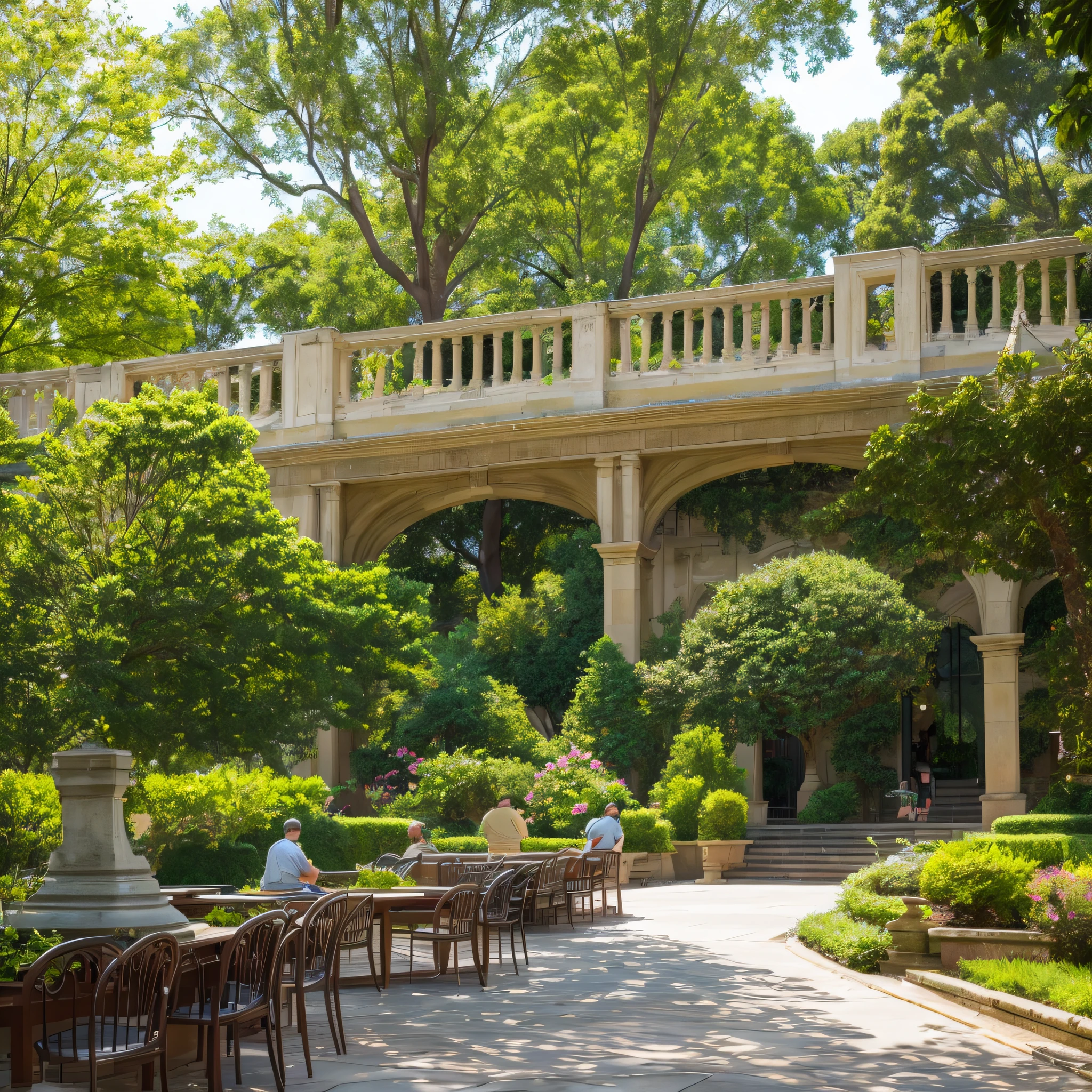 Botanical Library Gardens: Libraries with adjacent gardens featuring diverse plant life and quiet reading spots.