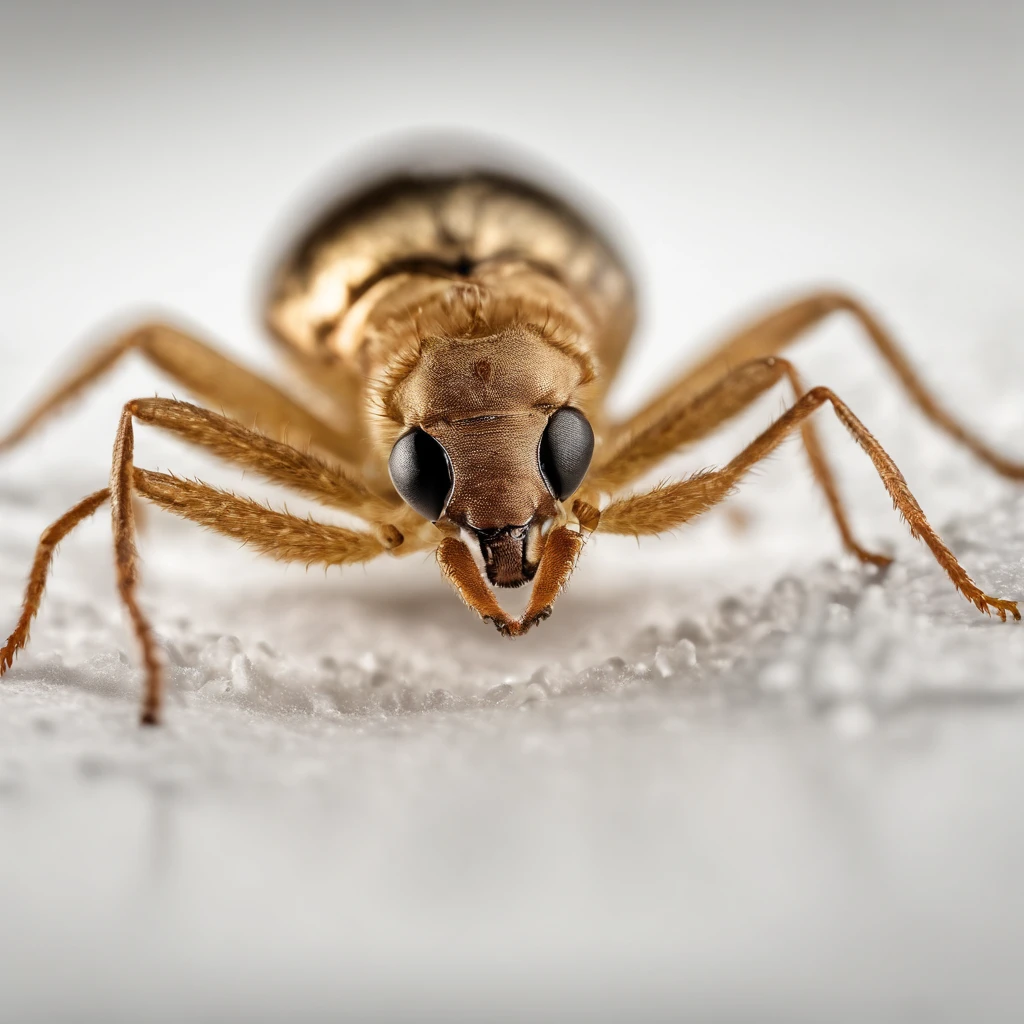 a golden transparent ant wearing a wizard hat, （tmasterpiece，Best quality：1.2），200 mm 1.4F macro shooting，very delicate beautiful，the best lights，The best shadow，Render the background, stylized 3d render，Beautiful scenery, Autumn, Long lens tracking photography