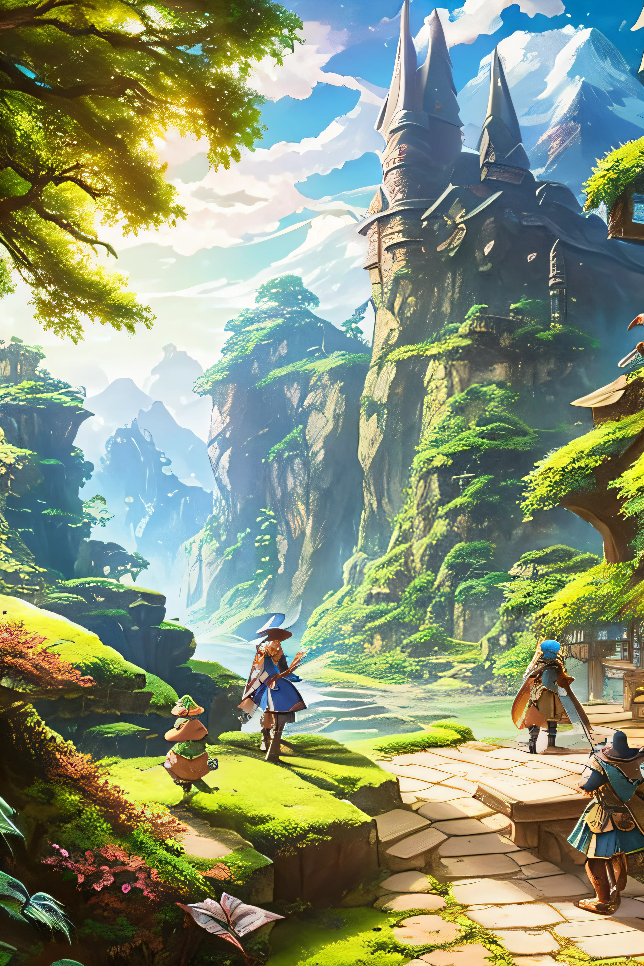 adventurer Fantasia froggy Two-legged in isekai