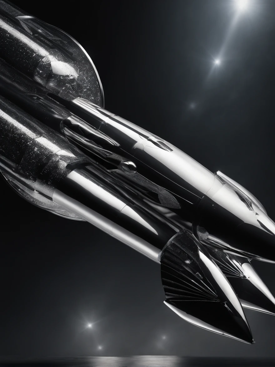 Plata,Rockets made of silver,Reflective,Plata,Metallic inverse,high qulity