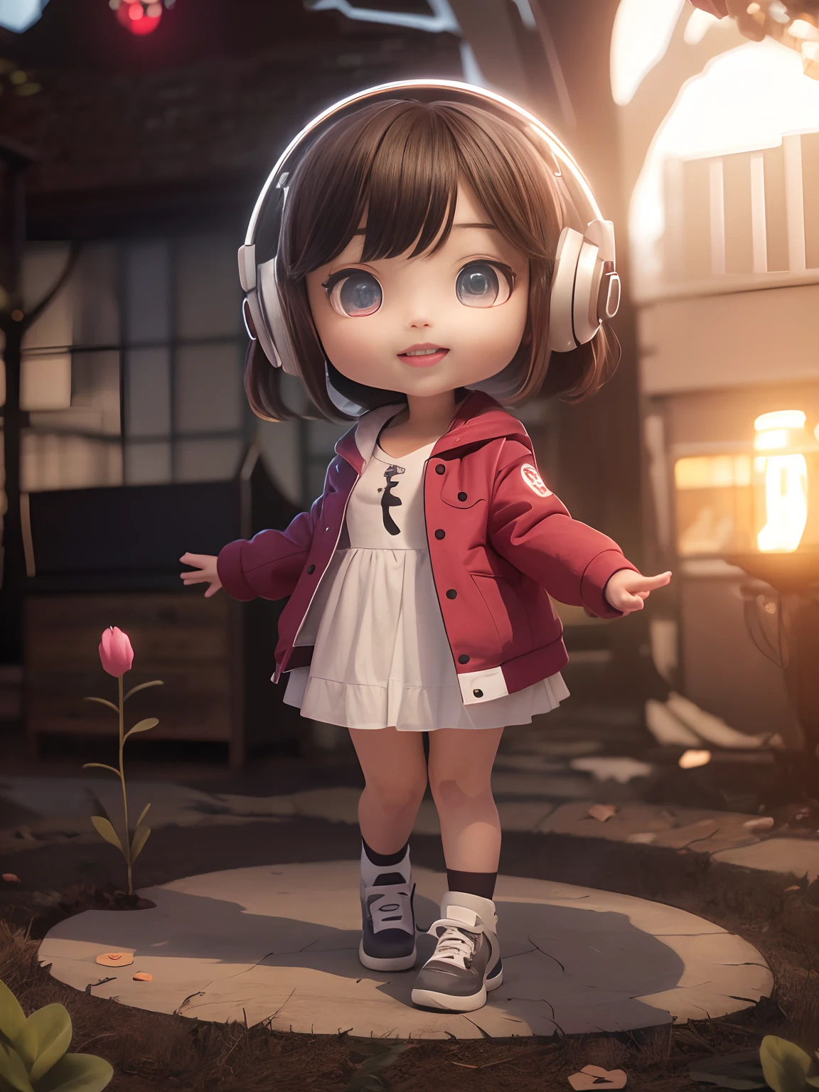 Highest image quality, outstanding details, ultra-high resolution, (realism: 1.4), the best illustration, favor details, highly condensed 1girl, with a delicate and beautiful face, dressed in a black and fuschia mecha, wearing a mecha helmet, holding a directional controller, riding on a motorcycle, the background is a high-tech lighting scene of the future city.