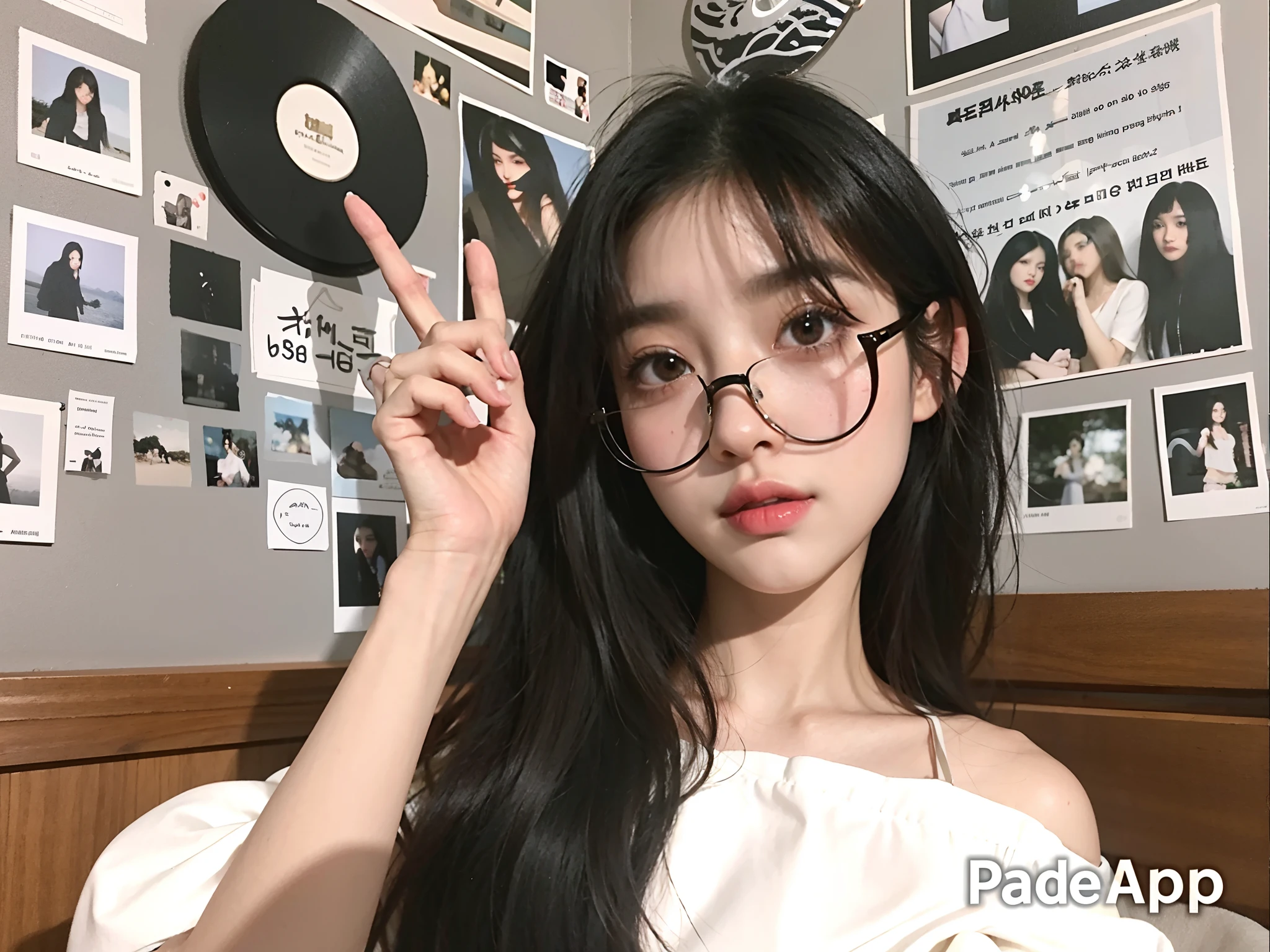there is a woman with long black hair posing for a picture, ulzzang, jisoo from blackpink, portrait jisoo blackpink, jisoo of blackpink, artwork in the style of guweiz, photorealistic!!!!!!! art style, jinyoung shin, guweiz, korean girl, in the art style of bowater, heonhwa choe, portrait of female korean idol