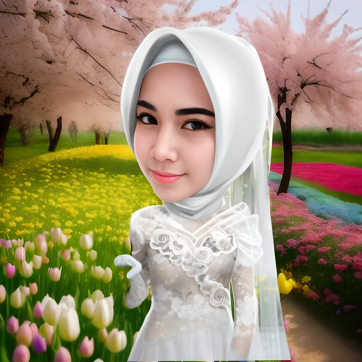 Indonesian face woman,8k,uhd,realistic