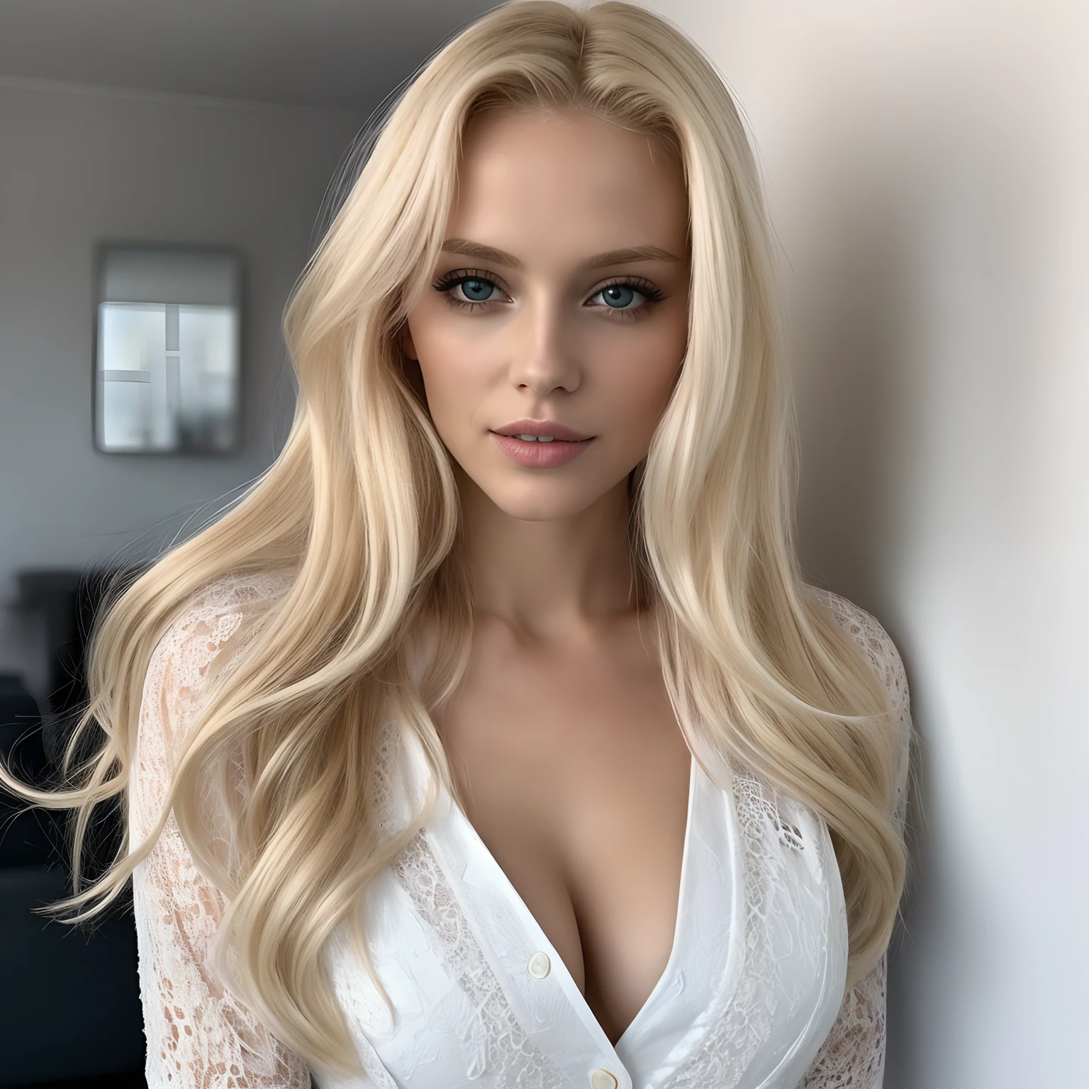 Blonde woman in a white folder posing for a photo, a portrait of Seb McKinnon, reddit, Digitale Kunst, blonde goddess, beautiful blonde girl, gorgeous woman, Dascha Taran, beautiful blonde woman, Sexy girl, Anna Nikonova alias Newmilky, Instagram-Modell, a beautiful blonde, Atemberaubende Frau, Irina Nordsol Kuzmina, Beautiful female, sexy Blick in die Kamera, Tanzen in einem Club,