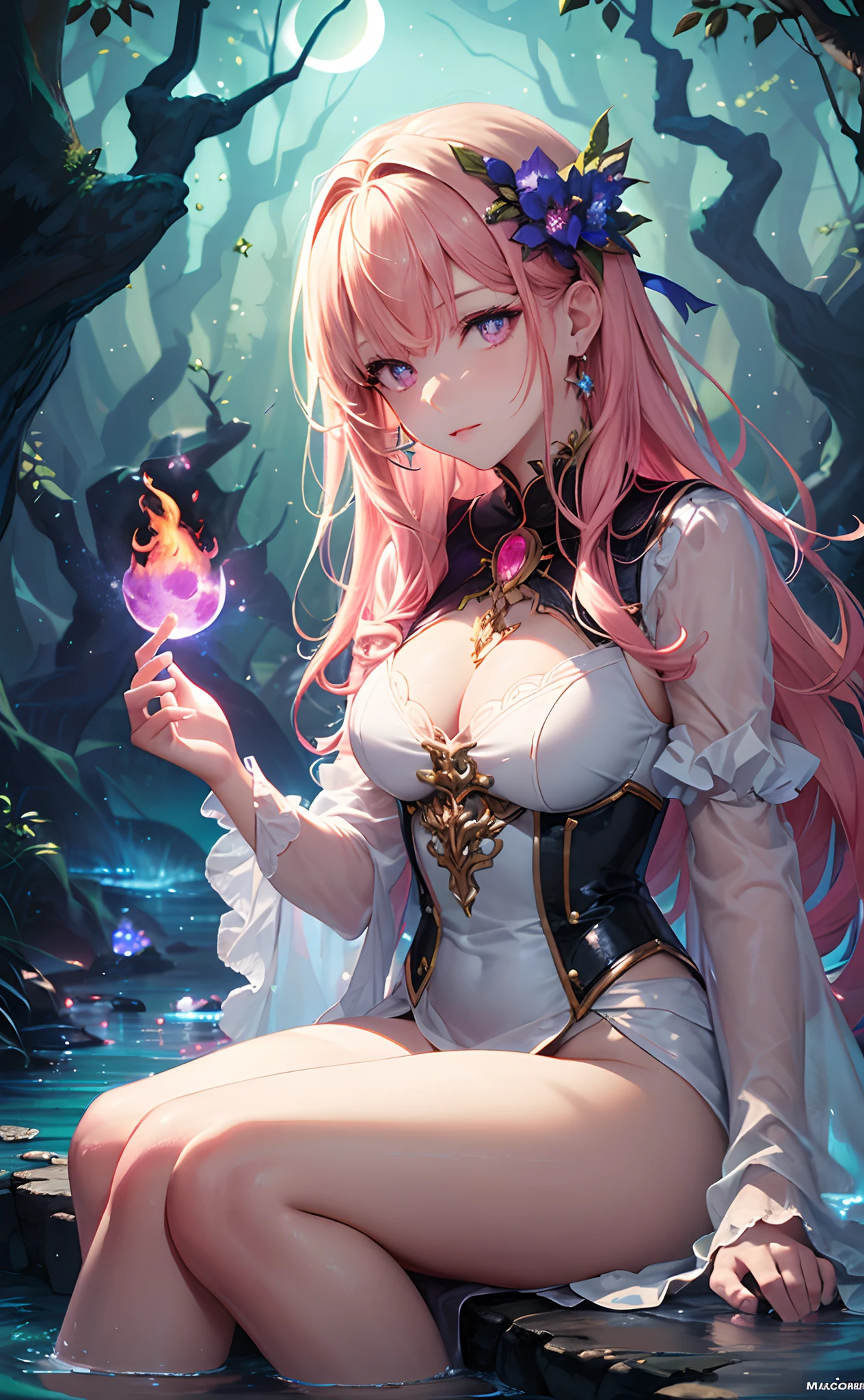 Mist energy flaming