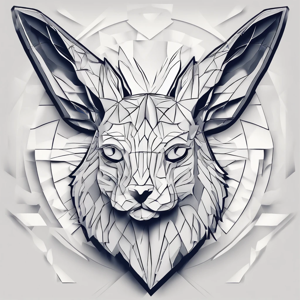 vector style, Logotia, Flat Paper Cutting Style，((playboy ))，portraite of a，black & Blue，paper，Color Blocking，((Round shape)), Perfectly proportioned, Professional Designer, Bitcoin,