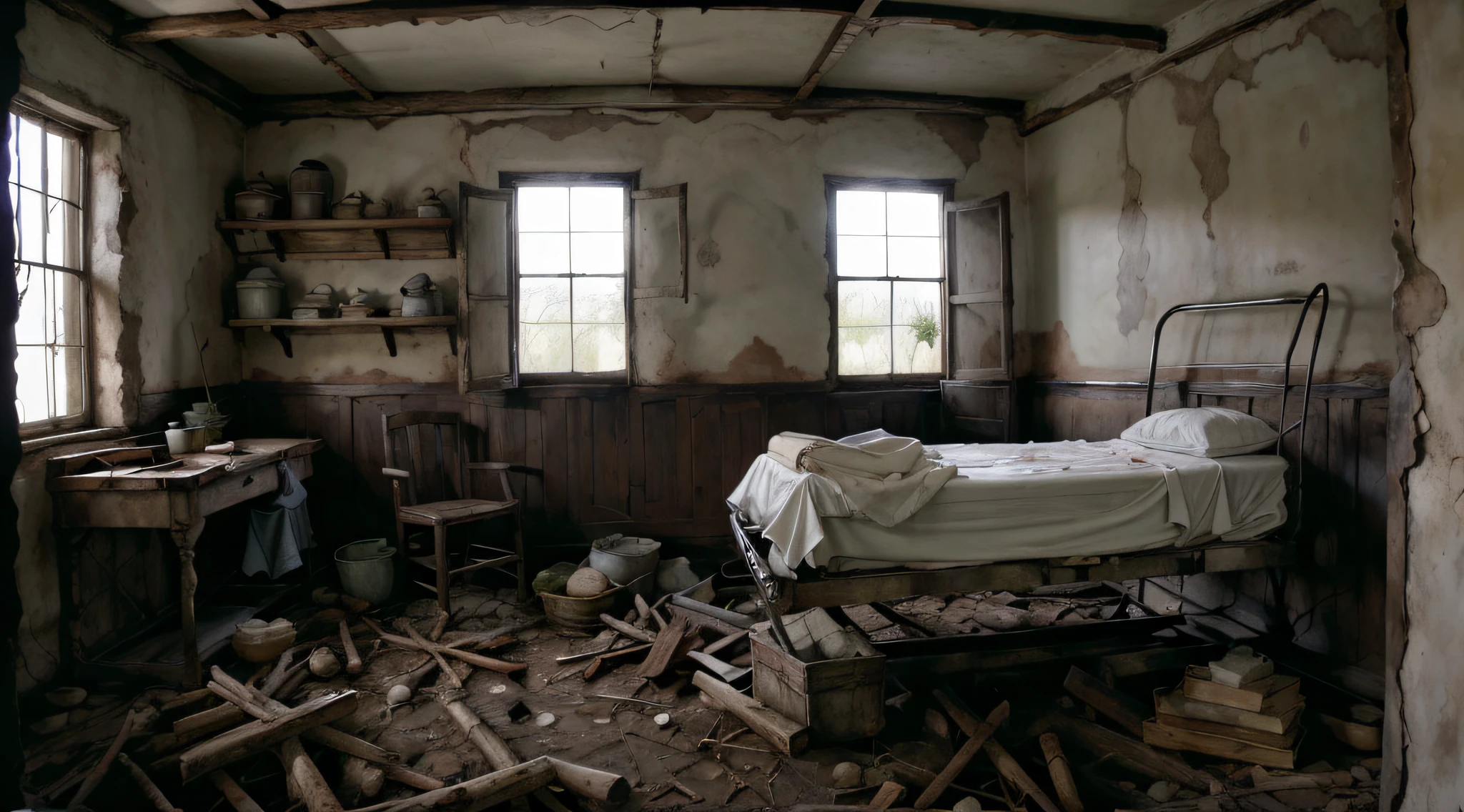 hospital siniestro antiguo