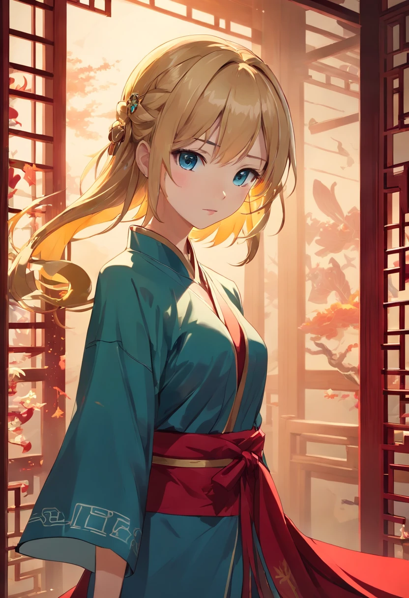(Highly detailed CG Unity 16K wallpaper:1.1), (Denoising strength: 1.45), (tmasterpiece:1.37), (Wooden luxury Chinese border:1.55), (Best Quality, the Extremely Detailed CG Unity 8K Wallpapers, Ultra-detailed), (Best Illumination, Best Shadow, extremely delicate and beautiful), (inky:1.2), (GRAPHITE:0.75), (ink wash painting:1.05), (((Holding the bow、Cat's ears、Wear a red cloak:1.3))、(( no sleeves, Wine Red Baseball Uniforms, Wine Red Baseball Cap:1.2)), ultra-sharp, BREAK, Japan schoolgirl model, 1girl in, (blondehair, Short hair, Bangs), (Blue eyes:1.15), Solo, (The character is in the center of the frame:1.1), Medium full shot, Hanfu, Taoist robes, Celestial bodies are uniform, Very long hair, (Has a small (Black:1.25) ornament detached), Beautiful detailed eyes, Black eyes, (taijitu:1.05), (Yin Yang:1.05), Ba Cave, (Bottom of bottle background:0.85), (girl surrounded by floating ink water flow:1.1), (swirls:0.01), Studio Lighting, medium breasts, (Cyan cloudy:1.15), (stratocumulus_Laminar flow ribs:1.1), (cirrus spissatus:1.1), (white lotus:1.1), (Detail Line:0.85), god rays, spark of light, Glowing light, nffsw