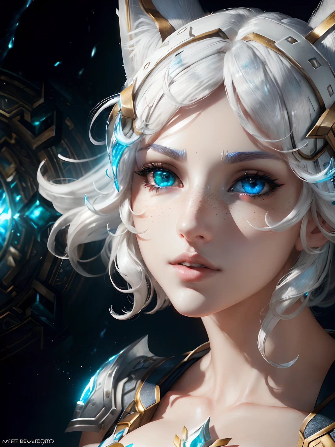 (masterpiece:1.1), (best quality:1.1), (anatomically correct:1.1), (perfect arms:1.1), ((detailed face:1.3)), (detailed skin), (perfect eyes), (perfect nose), (realistic), octane render, sharp focus,(8k), (4k), (Masterpiece), (Best Quality), ((huge lips:1.3)), detailed background, art by artgerm and greg rutkowski, cinematic lighting, 8k, (masterpiece:1.1), (best quality:1.1), (anatomically correct:1.1), (perfect arms:1.1), ((detailed face:1.3)), (detailed skin), (perfect eyes), (perfect nose), (realistic), octane render, sharp focus,(8k), (4k), (Masterpiece), (Best Quality), detailed background, art by artgerm and greg rutkowski, cinematic lighting, 8k, (masterpiece, best quality, ultra-detailed, best shadow), (detailed background,dark fantasy), (beautiful detailed face), high contrast, (best illumination, an extremely delicate and beautiful), ((cinematic light)), hyper detail, dramatic light, intricate details, (1 girl, solo,white hair, sharp face, (blue and red eyes), hair between eyes, dynamic angle), swirling black light around the character, depth of field,black light particles,(broken ice),magic circle,cat girl,short hair, xenoblade, (((heterochromia))),cat ears, freckles, dynamic pose, (((full body)))
