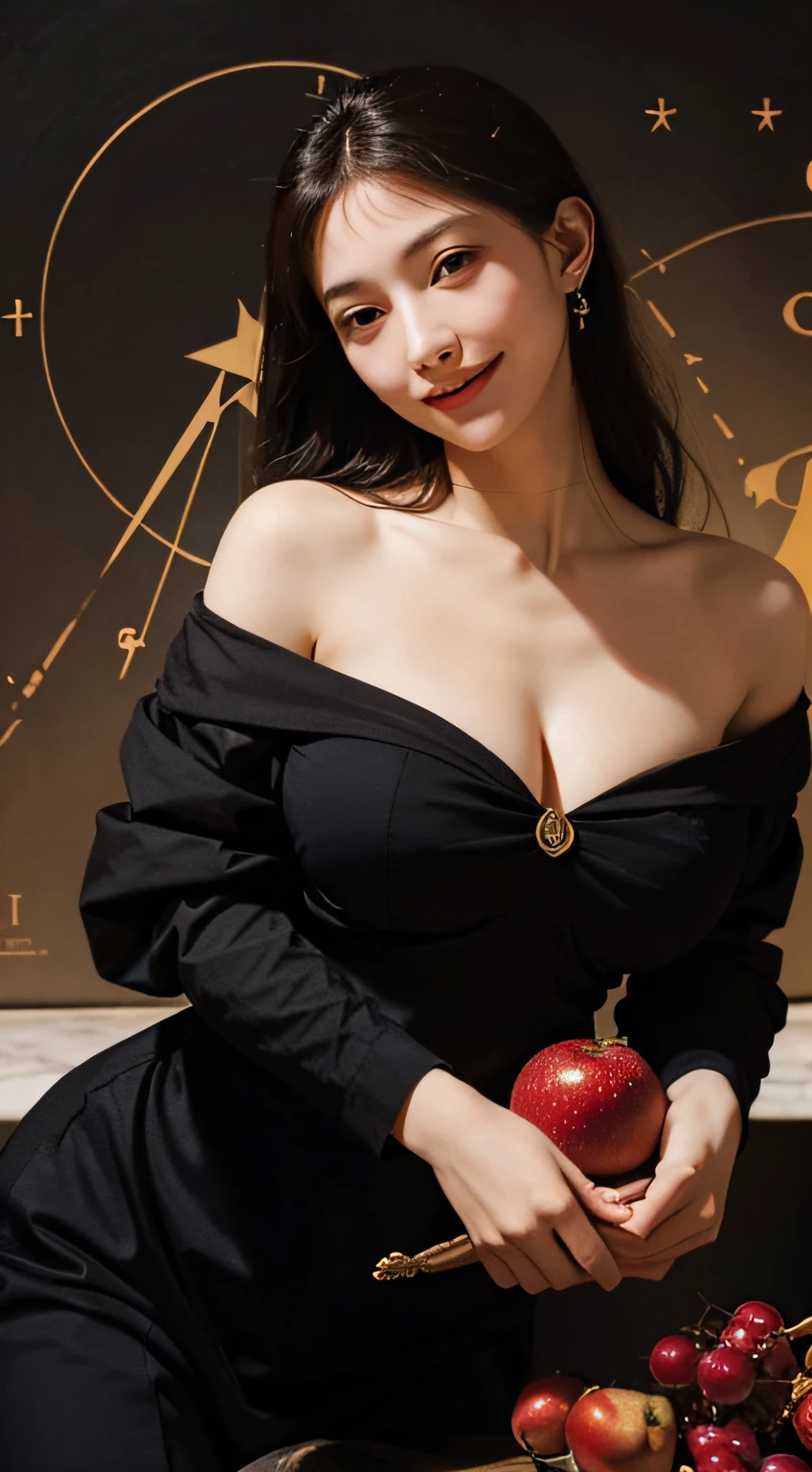 Math,astronault,Astronomical machines,femele,Pure smile, Caravaggio paintings,florals,fruits,Big breasts