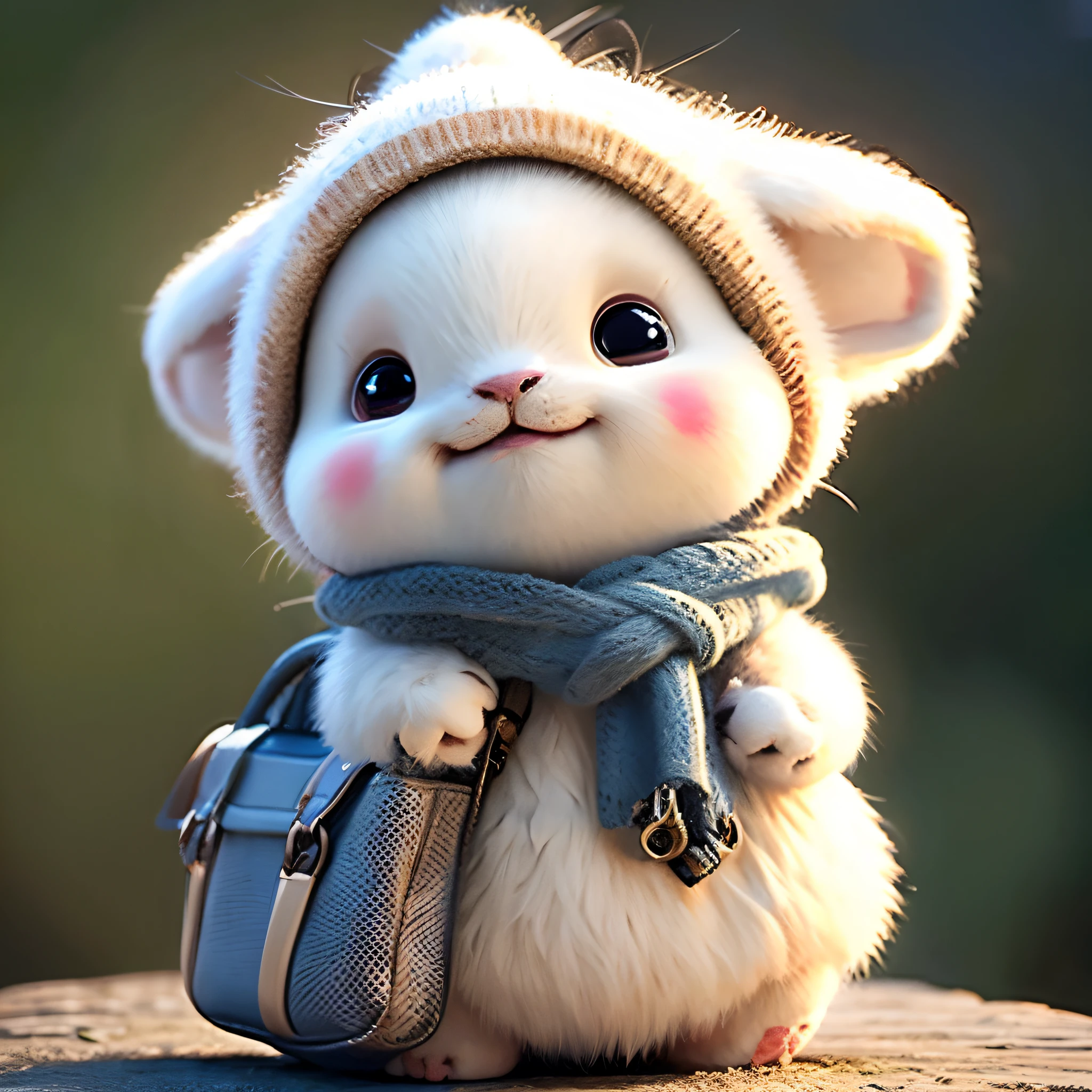 Cute chibi buffalo, white backgrounid, buffalo, tchibi, adolable, The avatar is like a buffalo