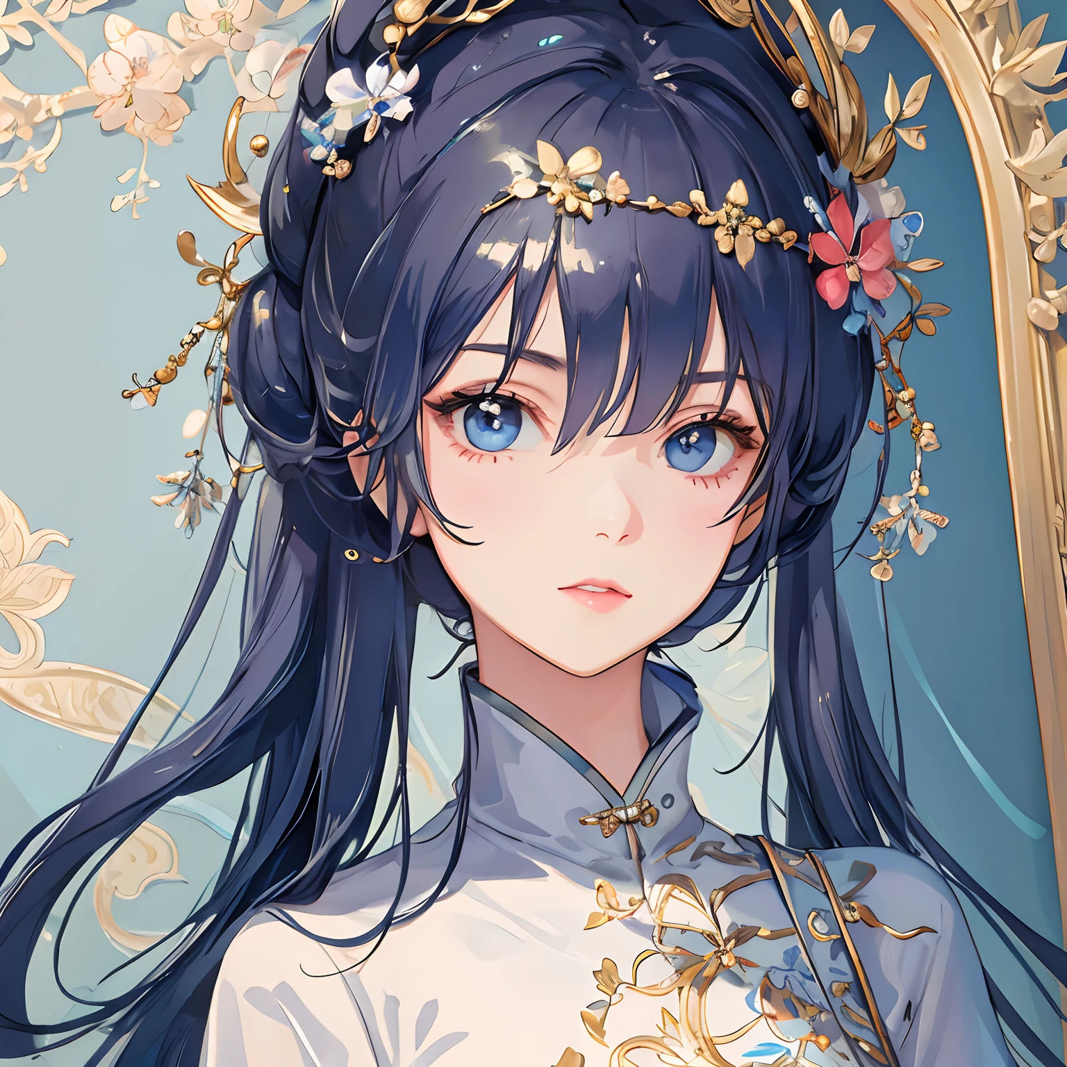 1girl,solo, best quality, masterpiece, highres, original, extremely detailed wallpaper,