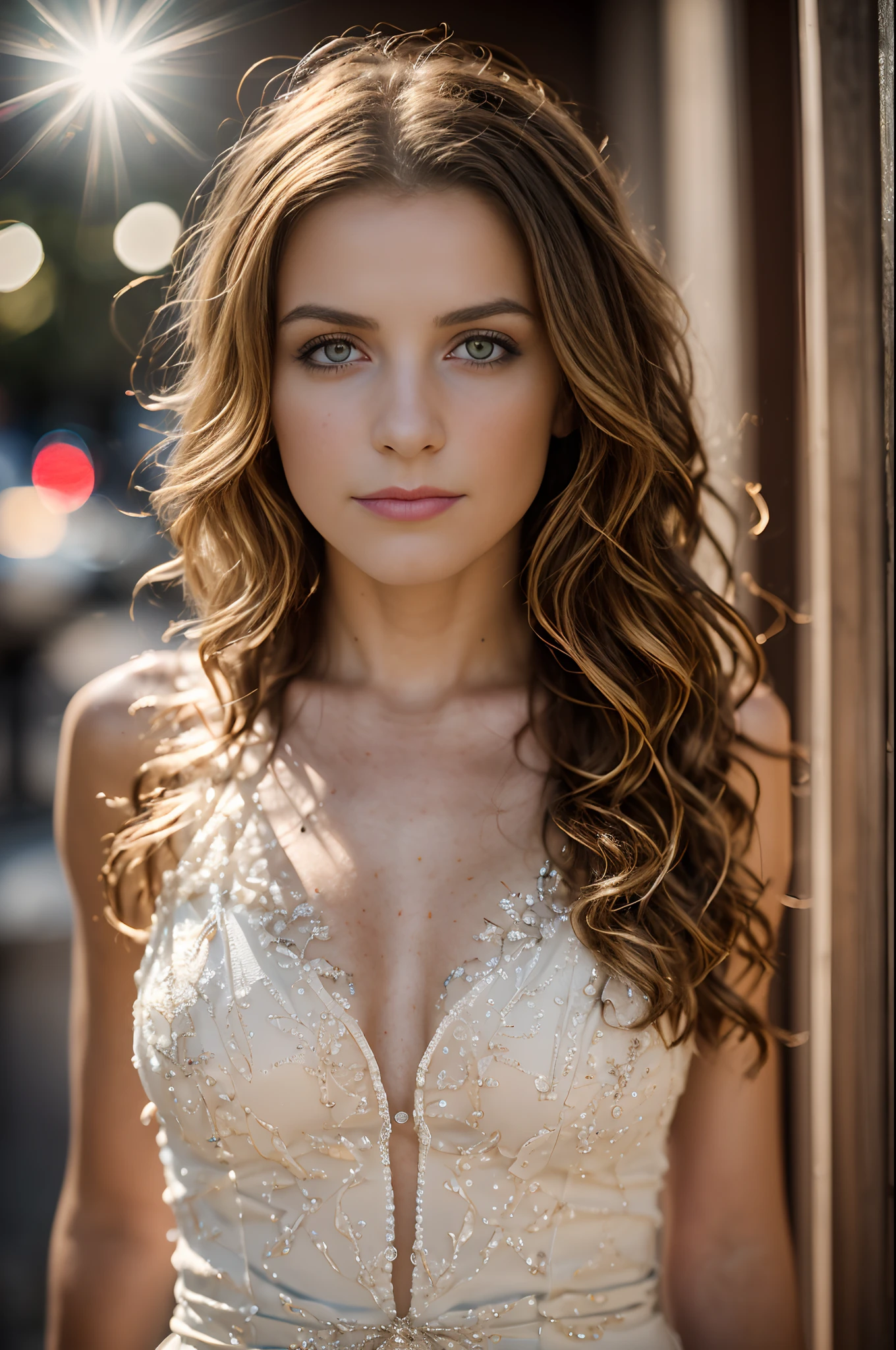 french girl, (detailed eyes, (looking at the camera:1.3), (highest quality:1.4), (best shadow:1.2), intricate details, interior, platine hair:1.3, dark studio, freckle (8k, RAW photo, best quality, masterpiece:1.2, masterpiec8K.HDR. highresabsurdres:1.2, film grain, blurrybokeh:1.2, lens flare, (vibrant color:1.2), (delicate))