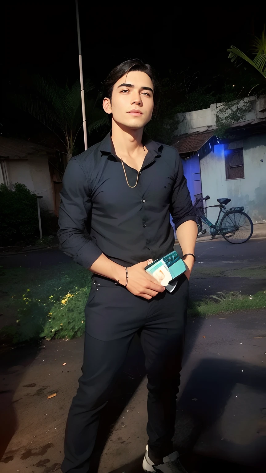 Change the photo normal to young handsome men