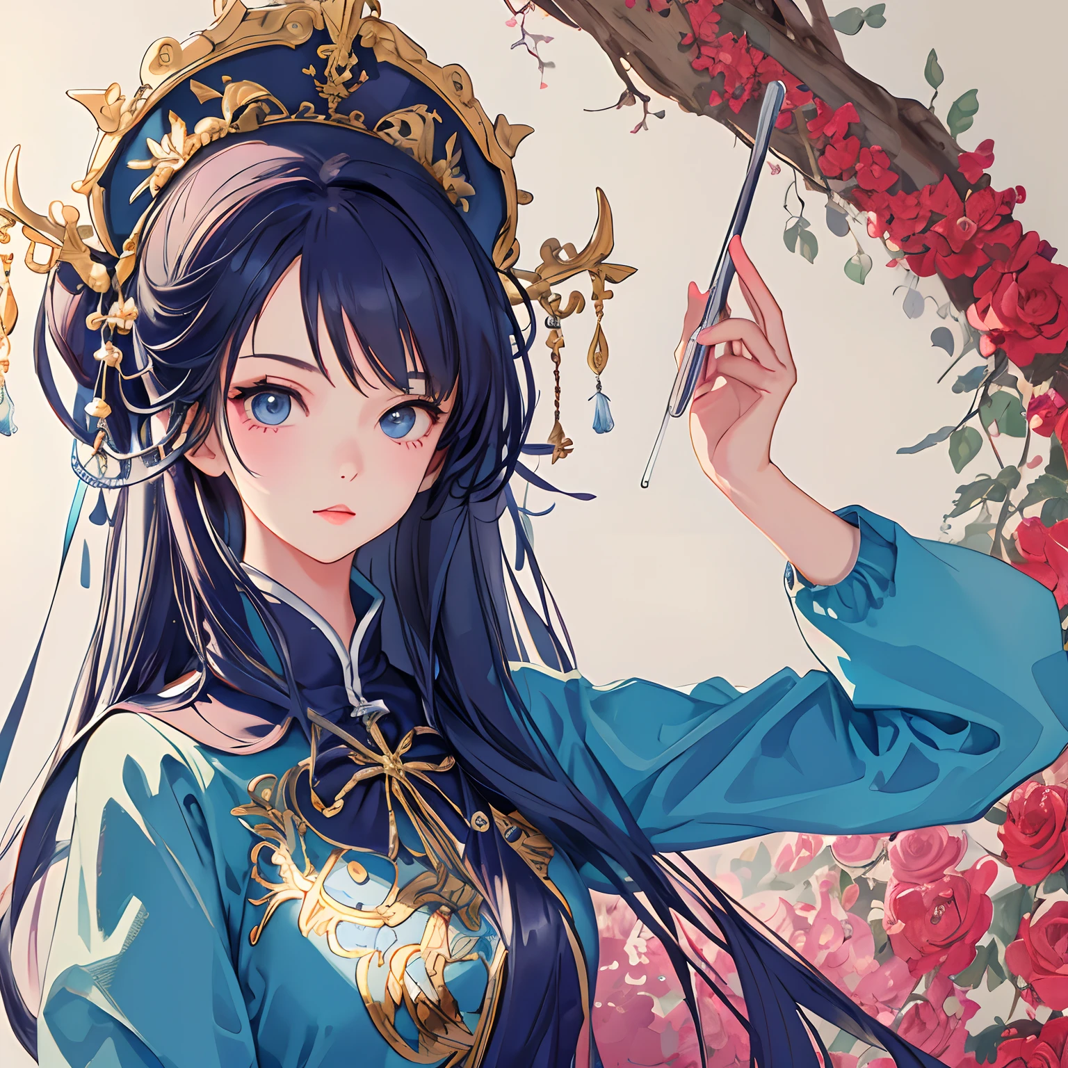 1girl,solo, best quality, masterpiece, highres, original, extremely detailed wallpaper,