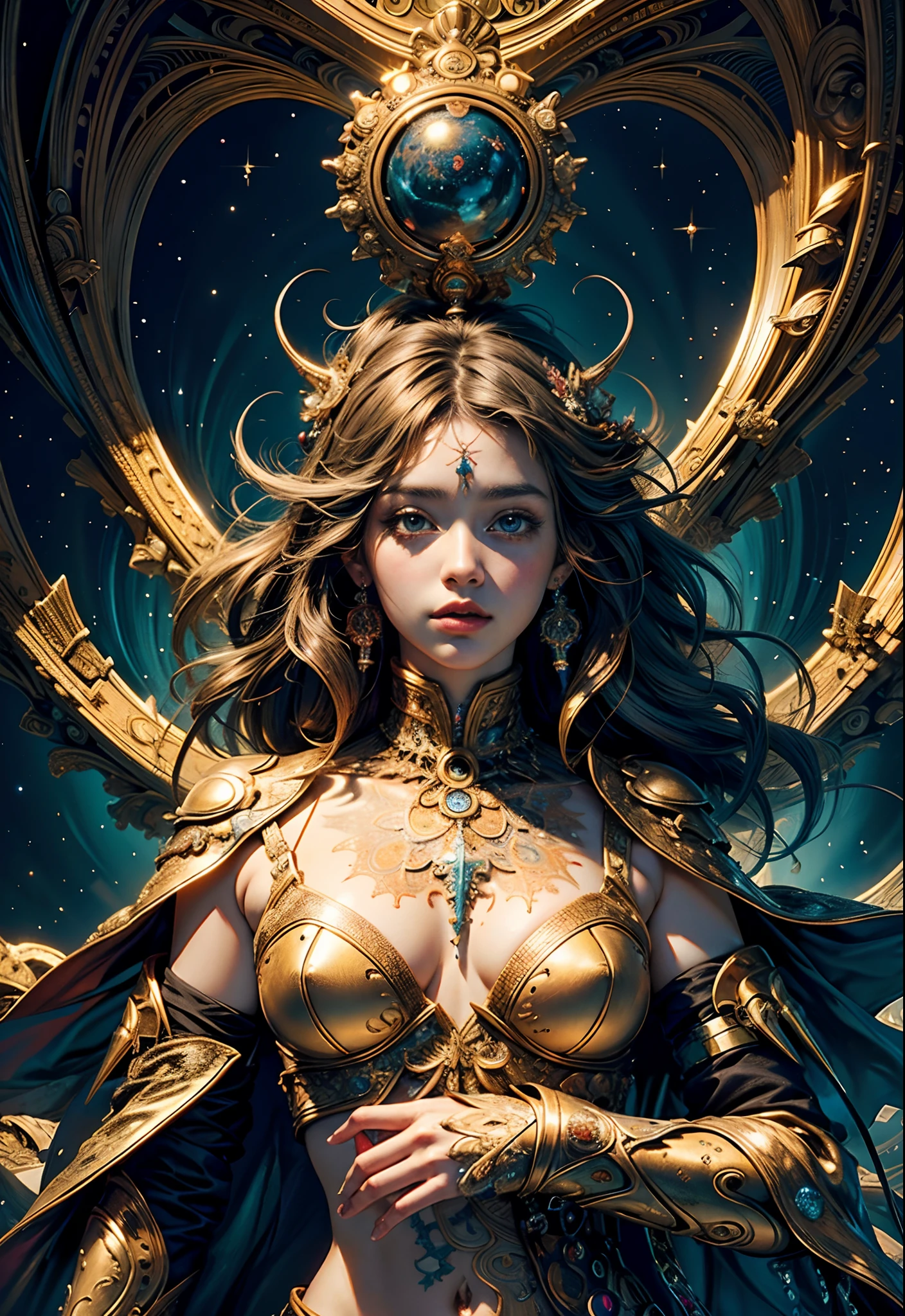 (masterpiece, top quality, best quality, official art, beautiful and aesthetic:1.2), (1girl), extreme detailed,(fractal art:1.3), highest detailed